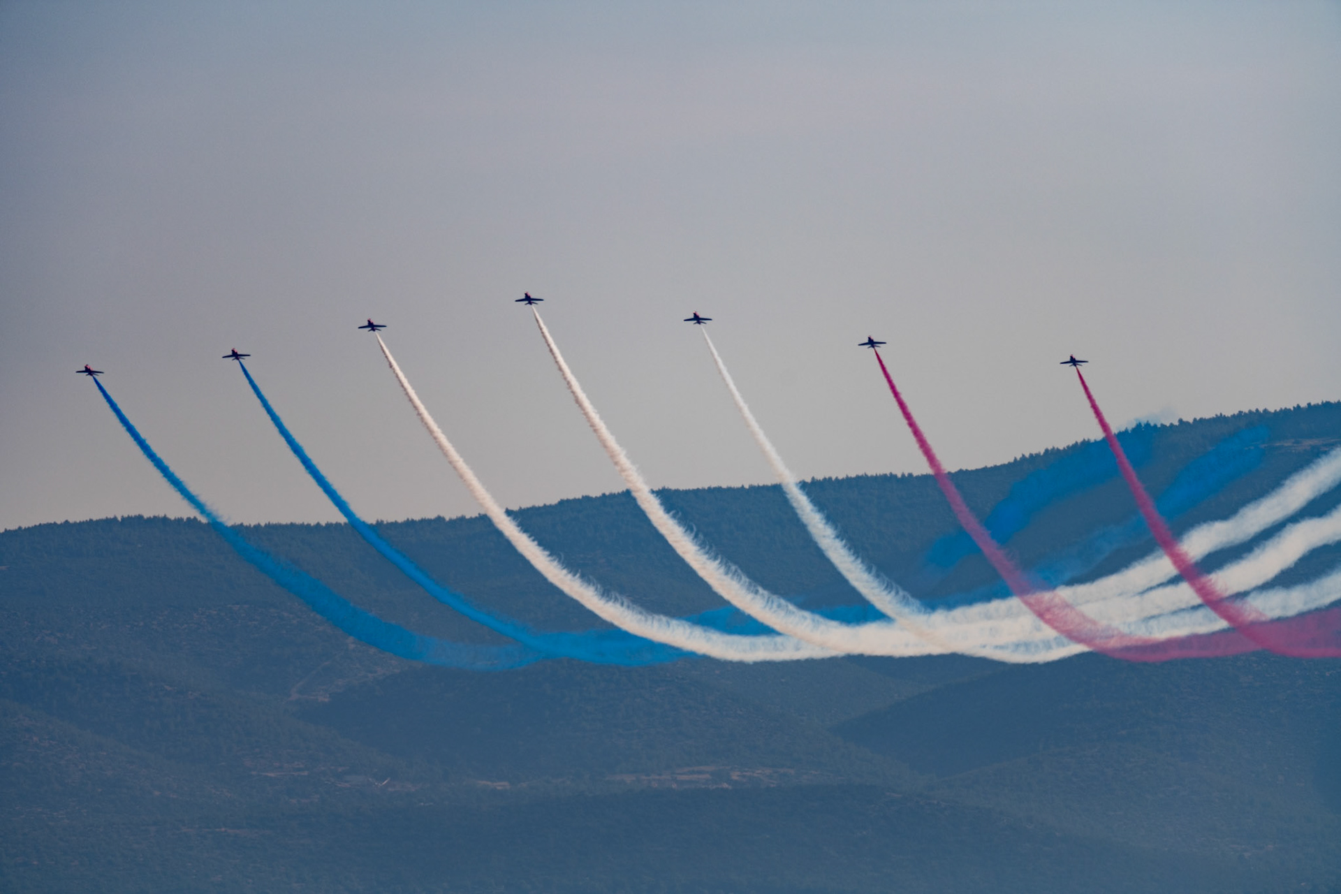 Red Arrows: Spring Hawk Prep in Evia, Greece