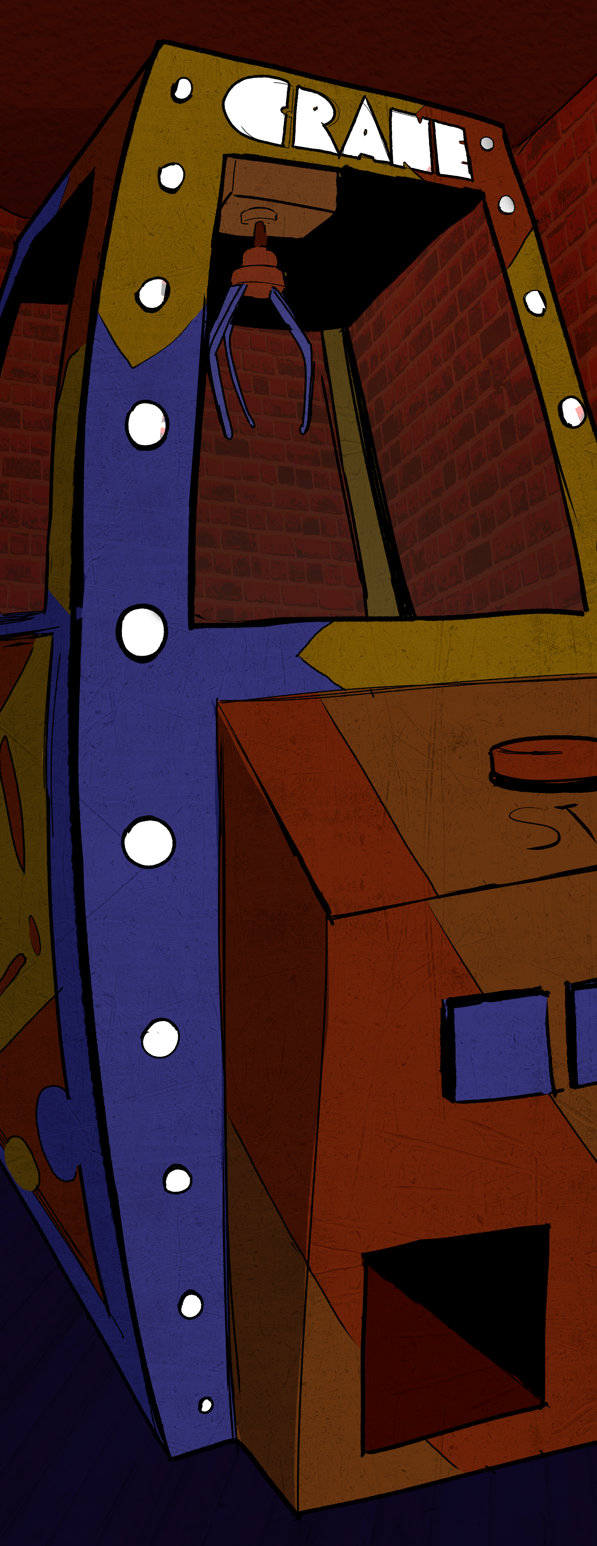 Vertical panning shot I created  for third year film.