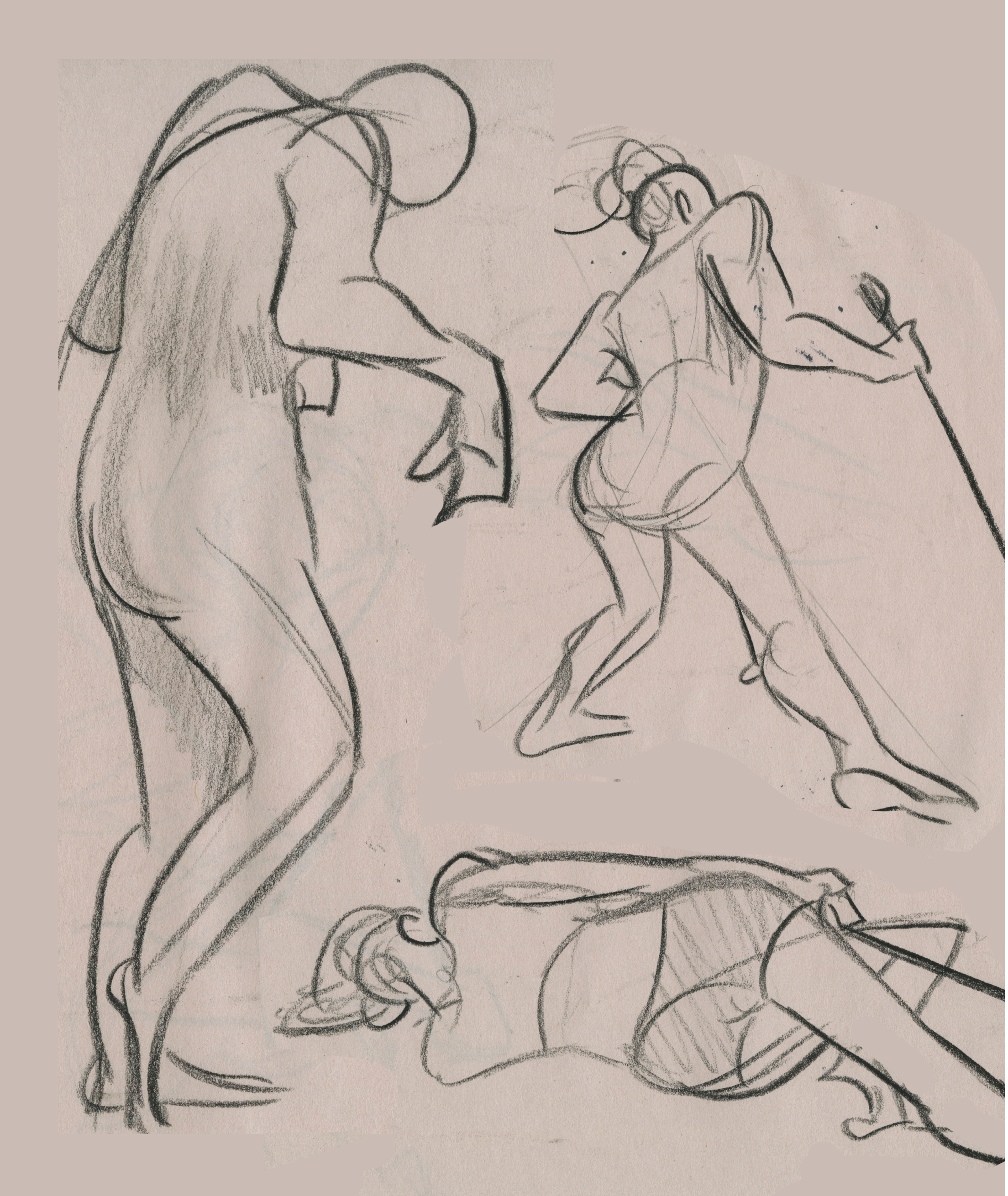 2 minute figure drawings.