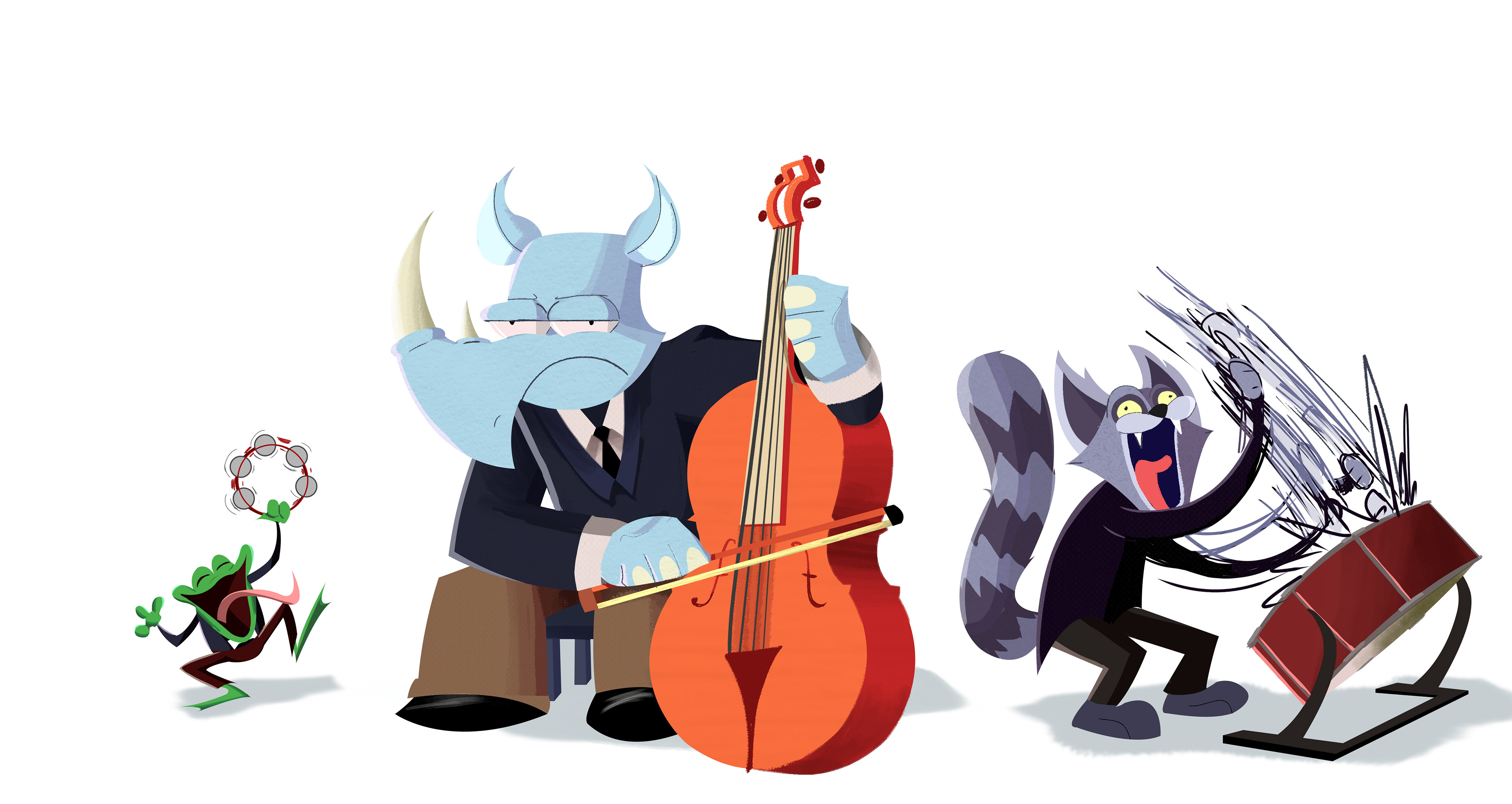 The animal orchestra!