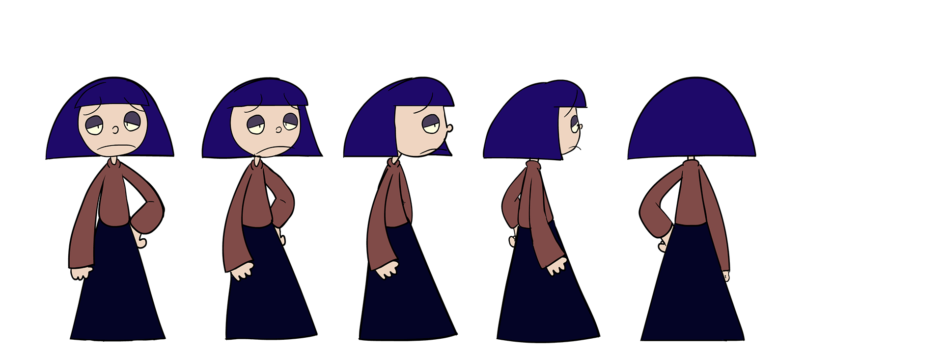Turnaround for student film.