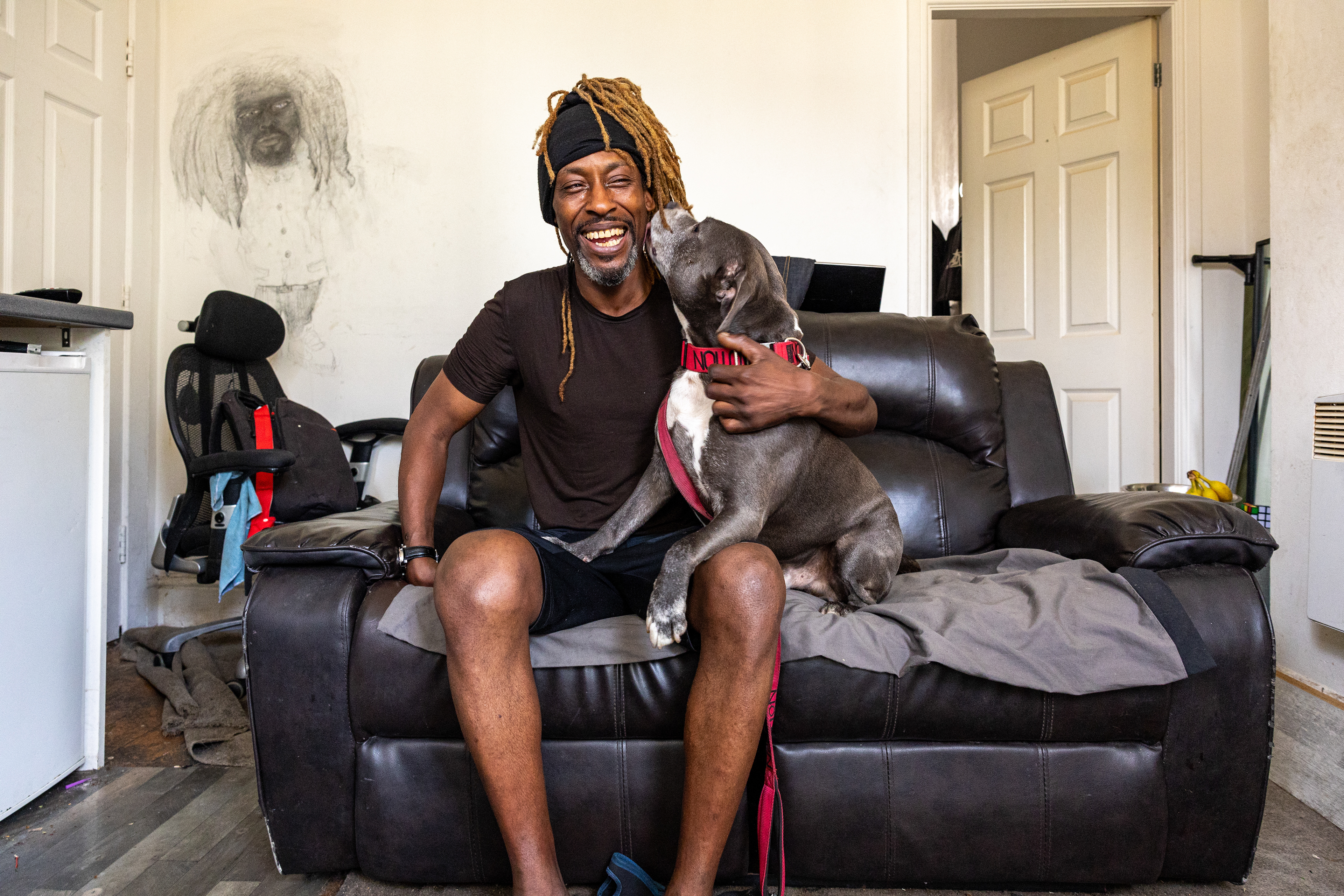 Kevin Butcher, 54, who said he was struggling to find a new home amid council plans to demolish his flat to make way for a 'multiversity' campus in Blackpool