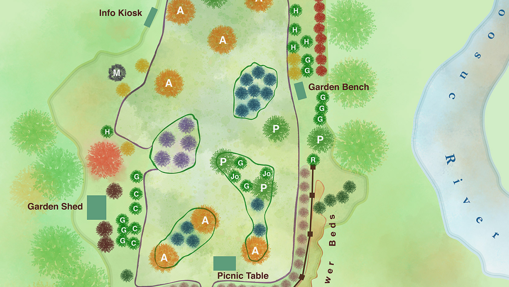 Lower Village Design Maps