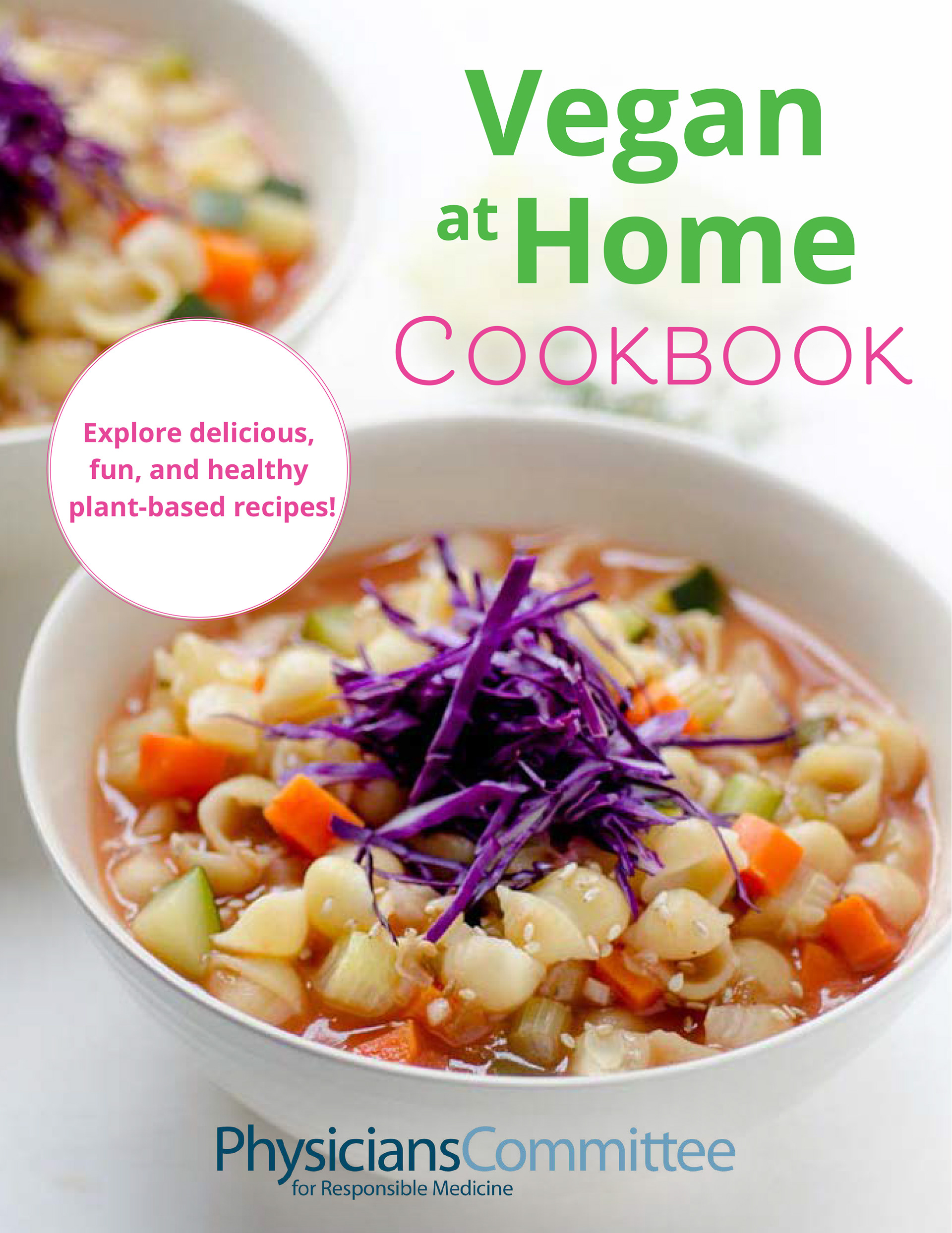 Vegan at Home Cookbook Cover