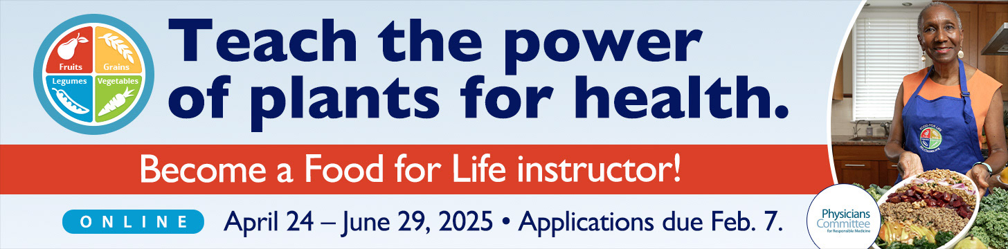 Campaign: Food For Life Instructor Recruitment 