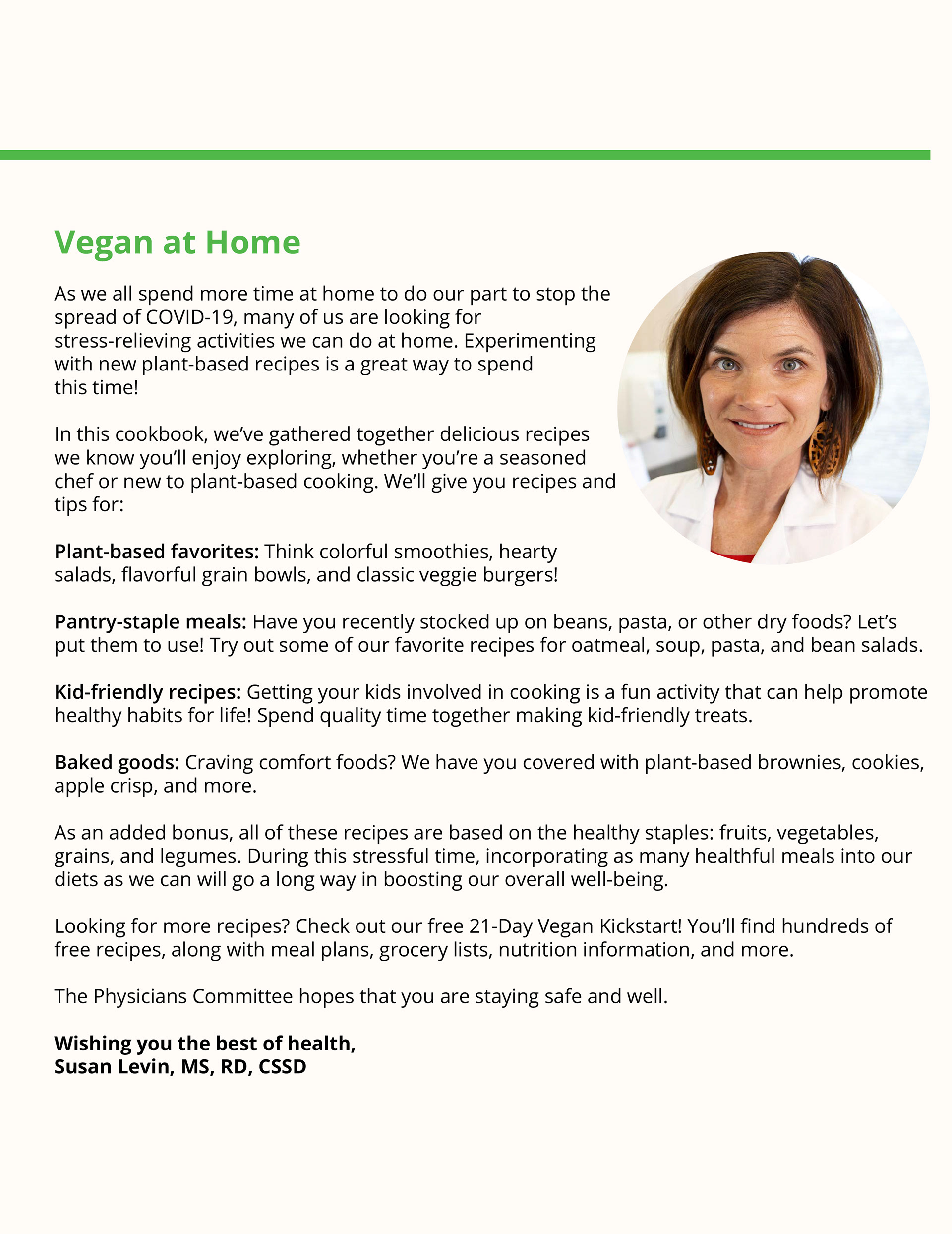 Vegan at Home Cookbook