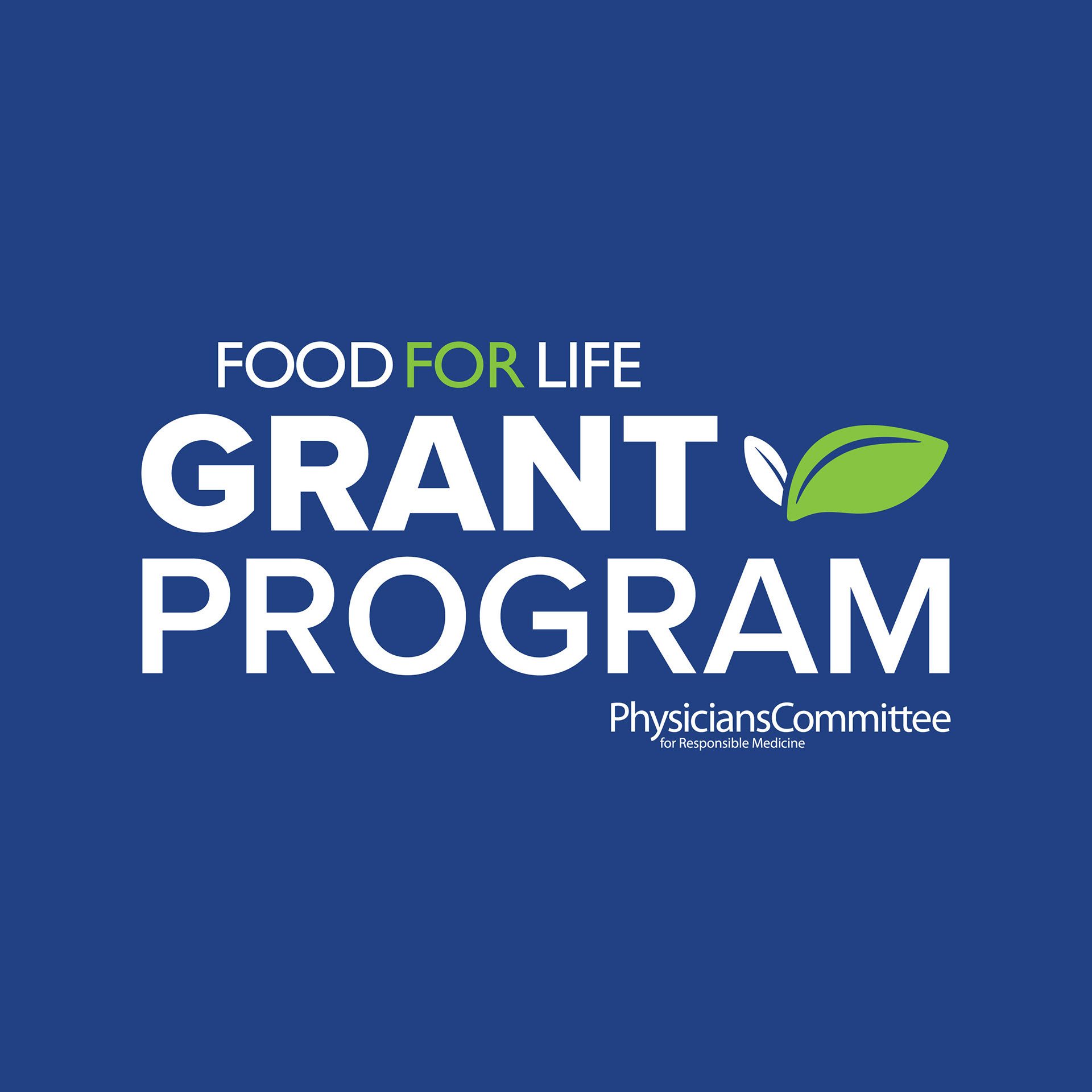 Food For Life Grant Program Stacked Logo