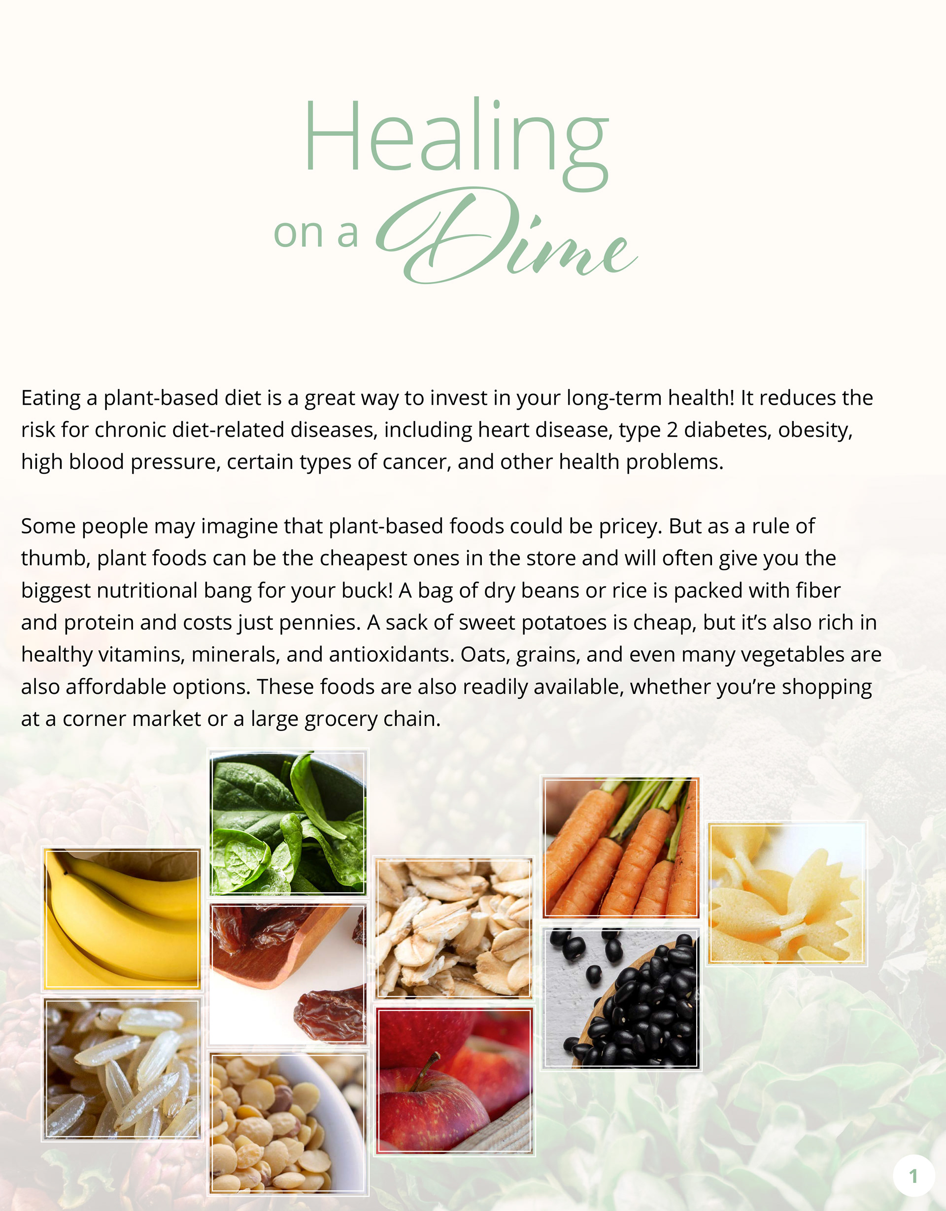 Plant-Based on a Budget Spread