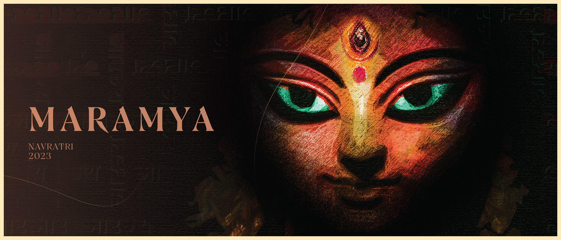 Navratri 2023 Invitation design