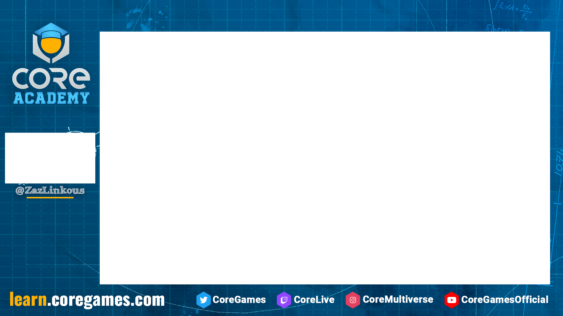 Core Academy Stream Overlay