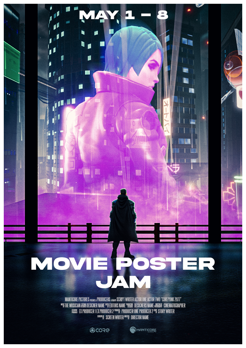 Core Movie Poster Jam Key Art