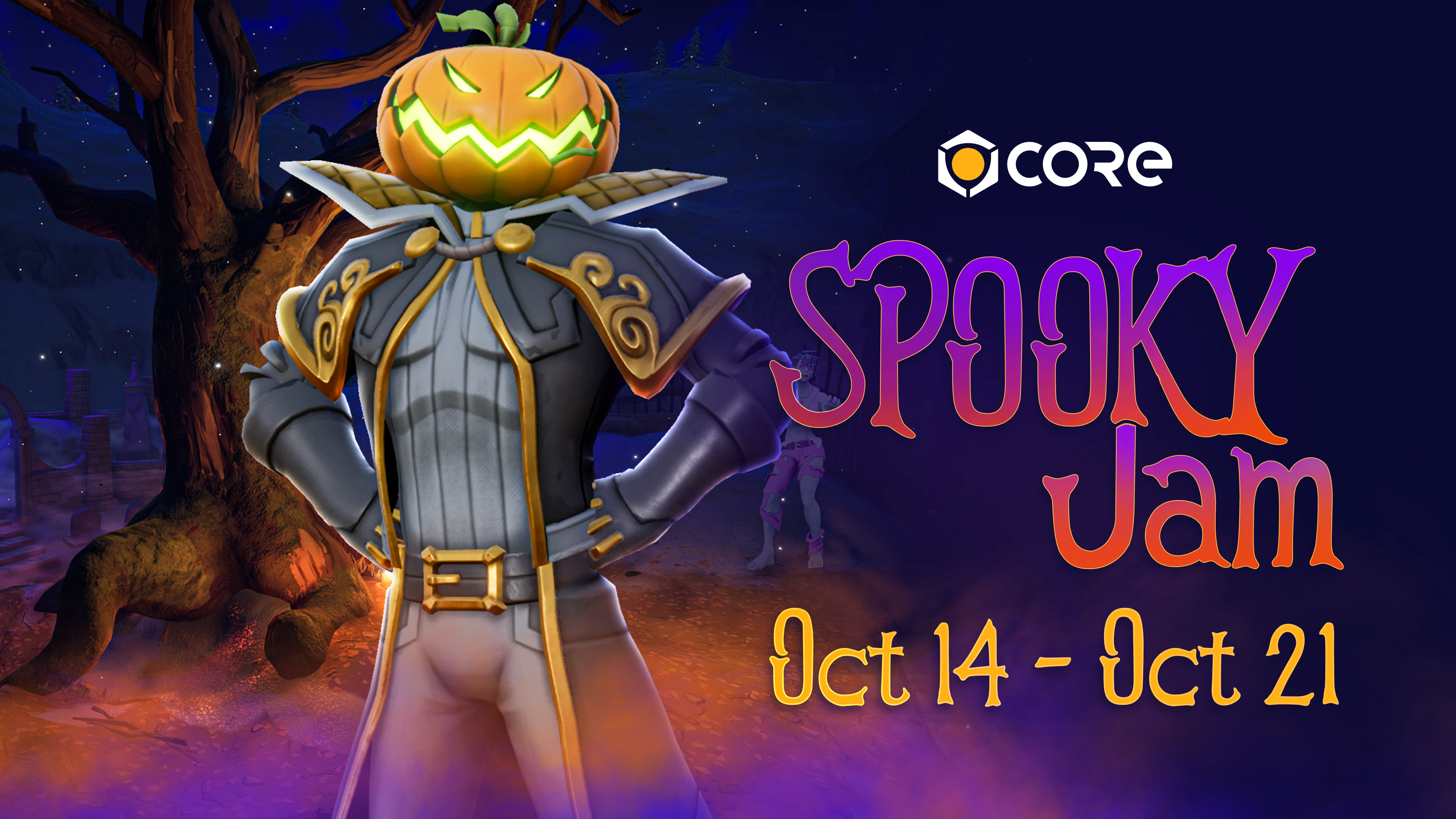 Core SpookyJam Key Art