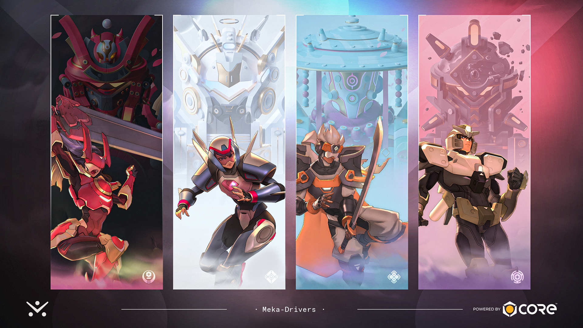 Core x MekaVerse - Key art