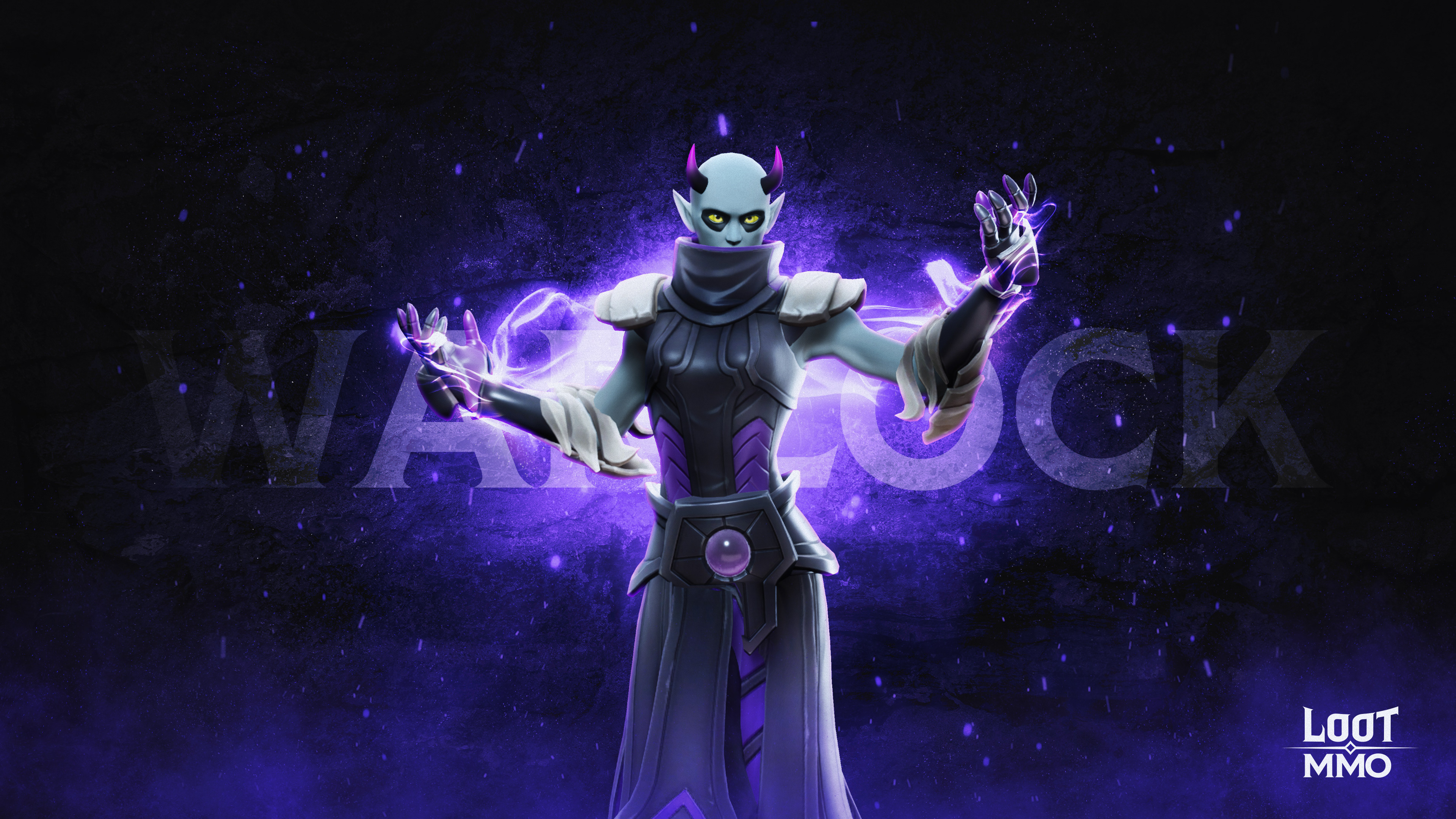 Core x Loot MMO - Warlock Key Art