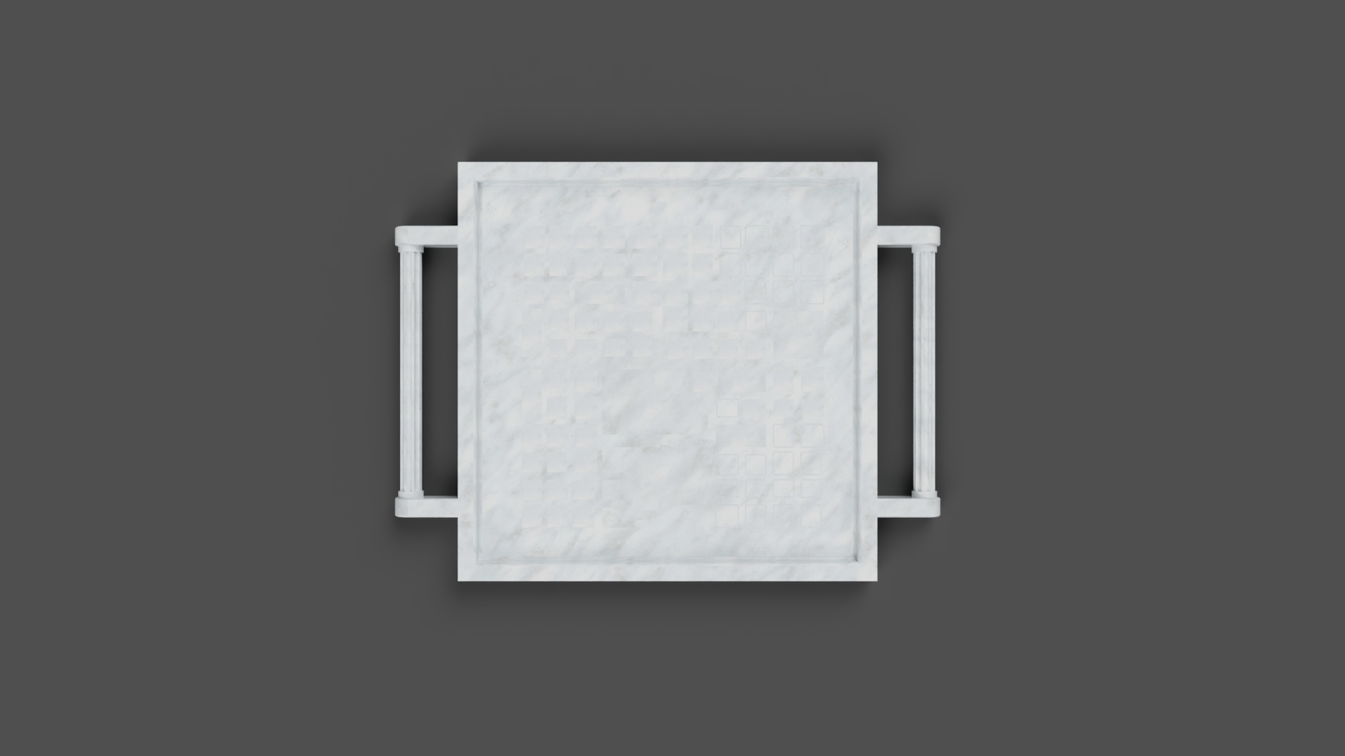 Dimensions: 16.5" L x 16.5" W x 1.25" H