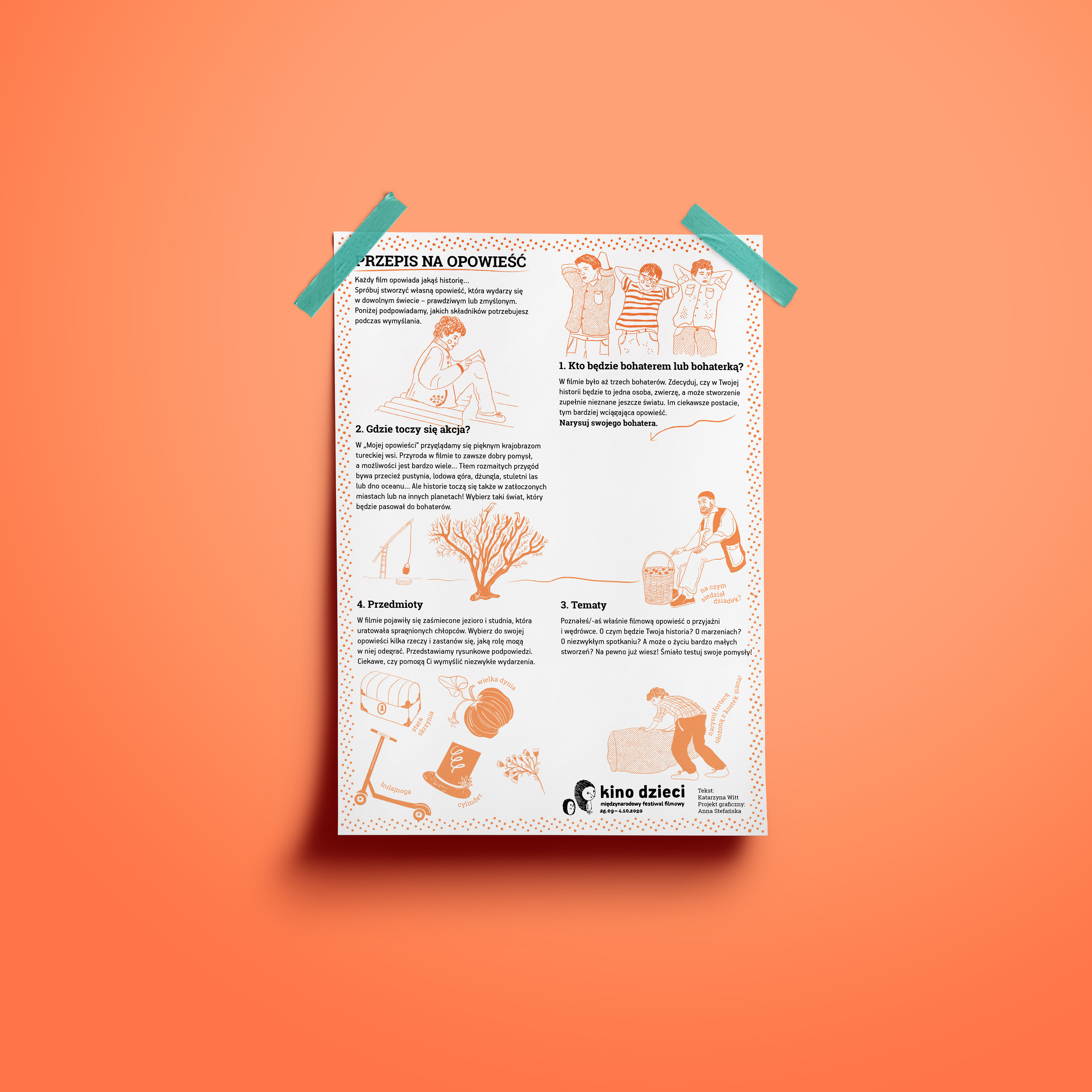 Kino dzieci / education cards for kids