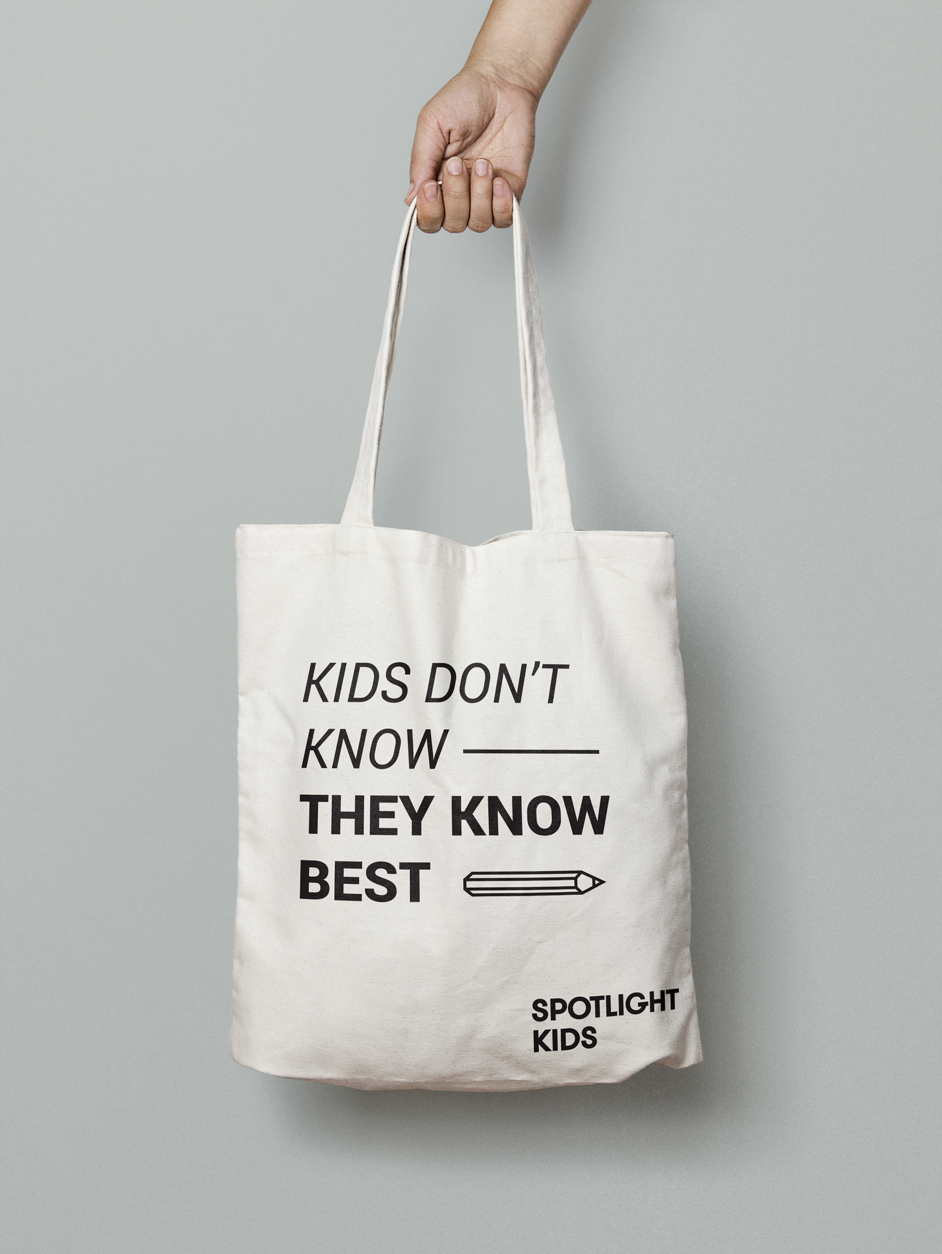 Spotlight Kids / print design