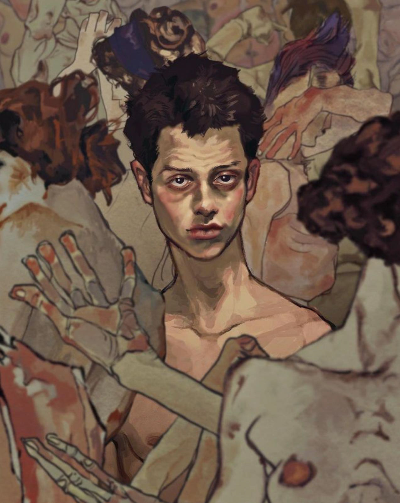 Egon Schiele Portrait