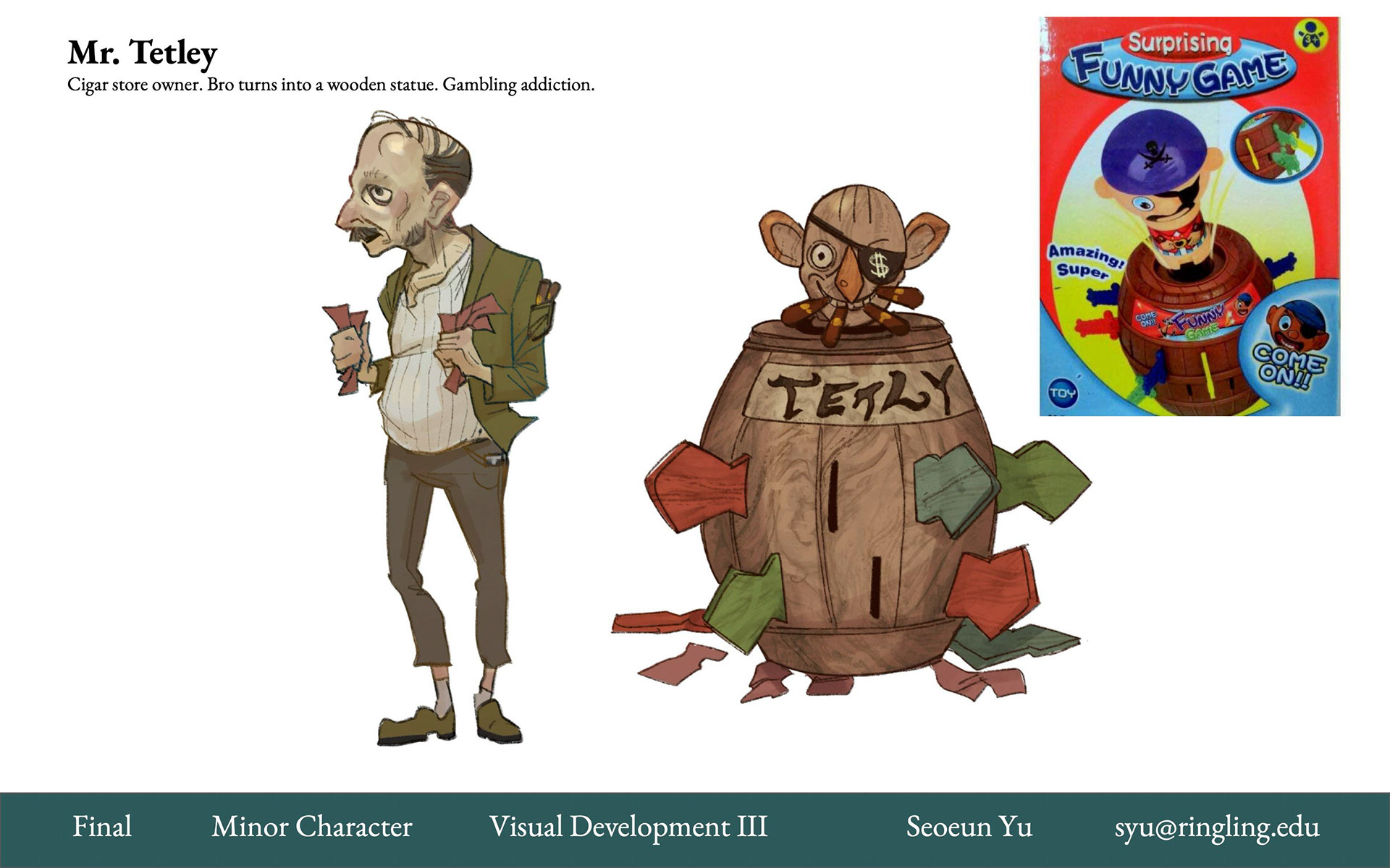 side character design
