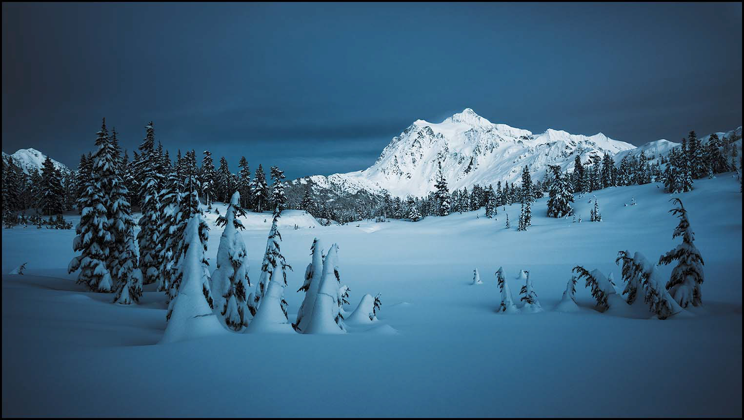 Mount Shuksan at Twilight (March 4, 2017)