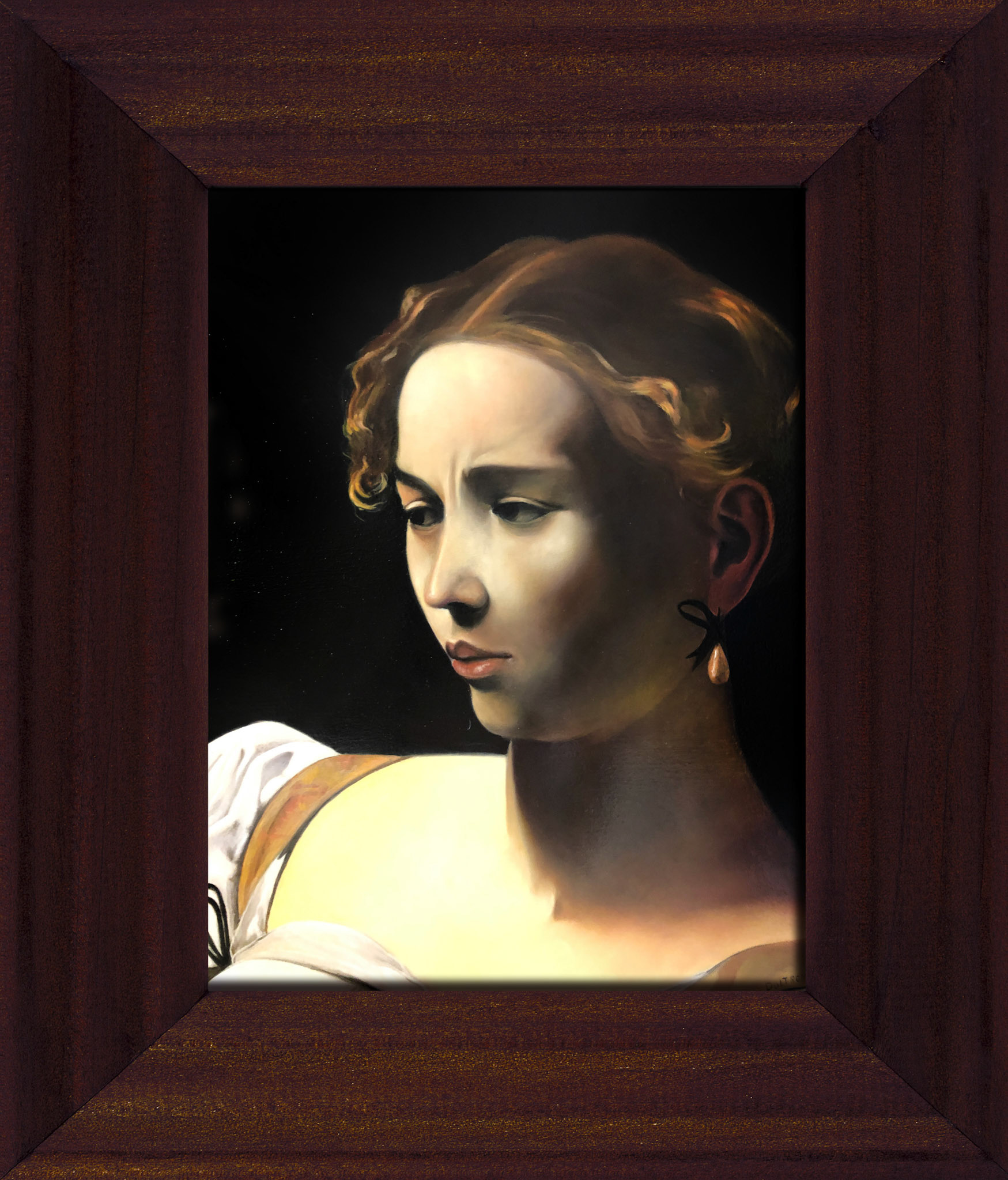 Giuditta olio su tela 70x100 cm € 1000