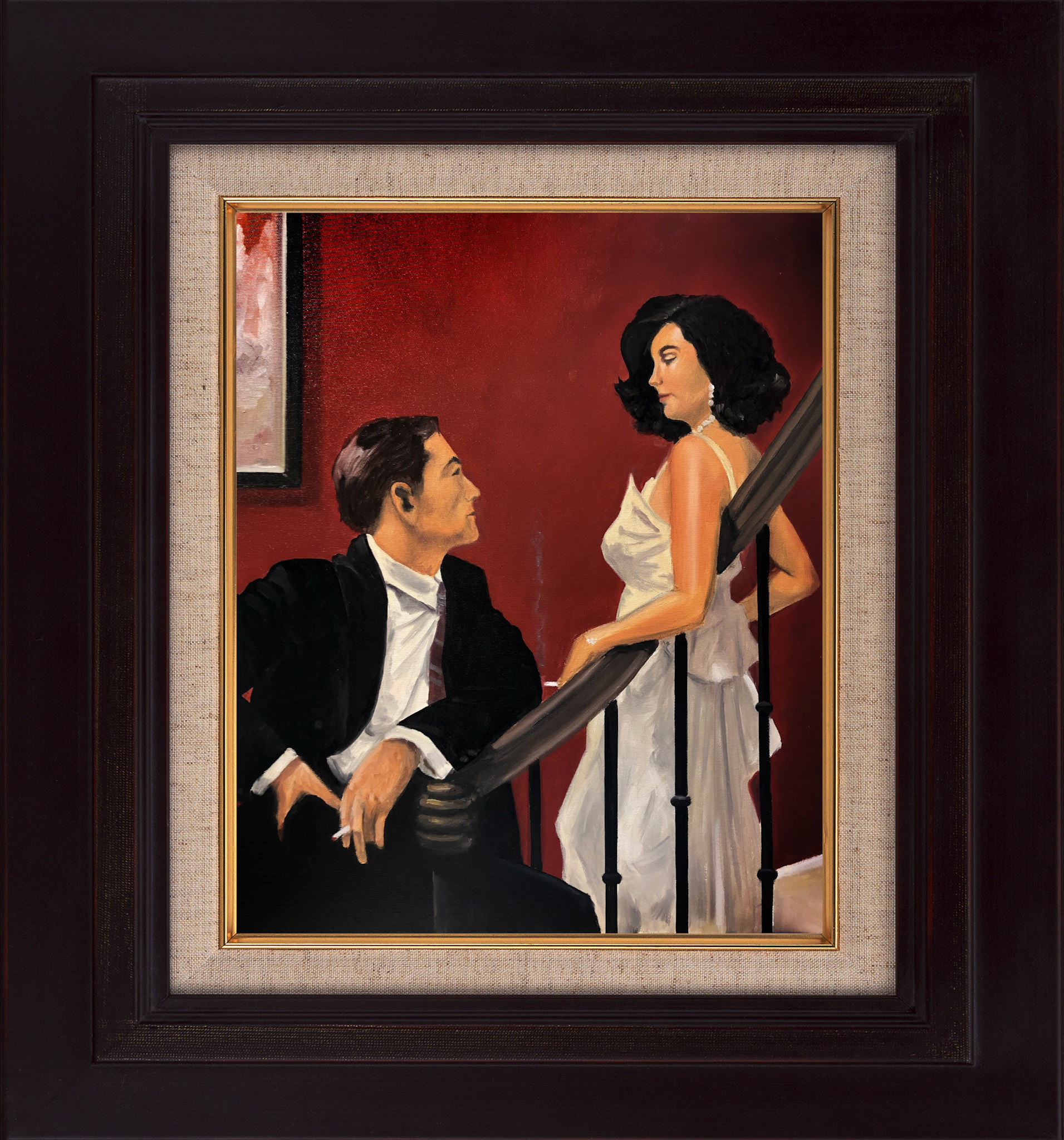 Party olio su tela 40x50 cm € 300