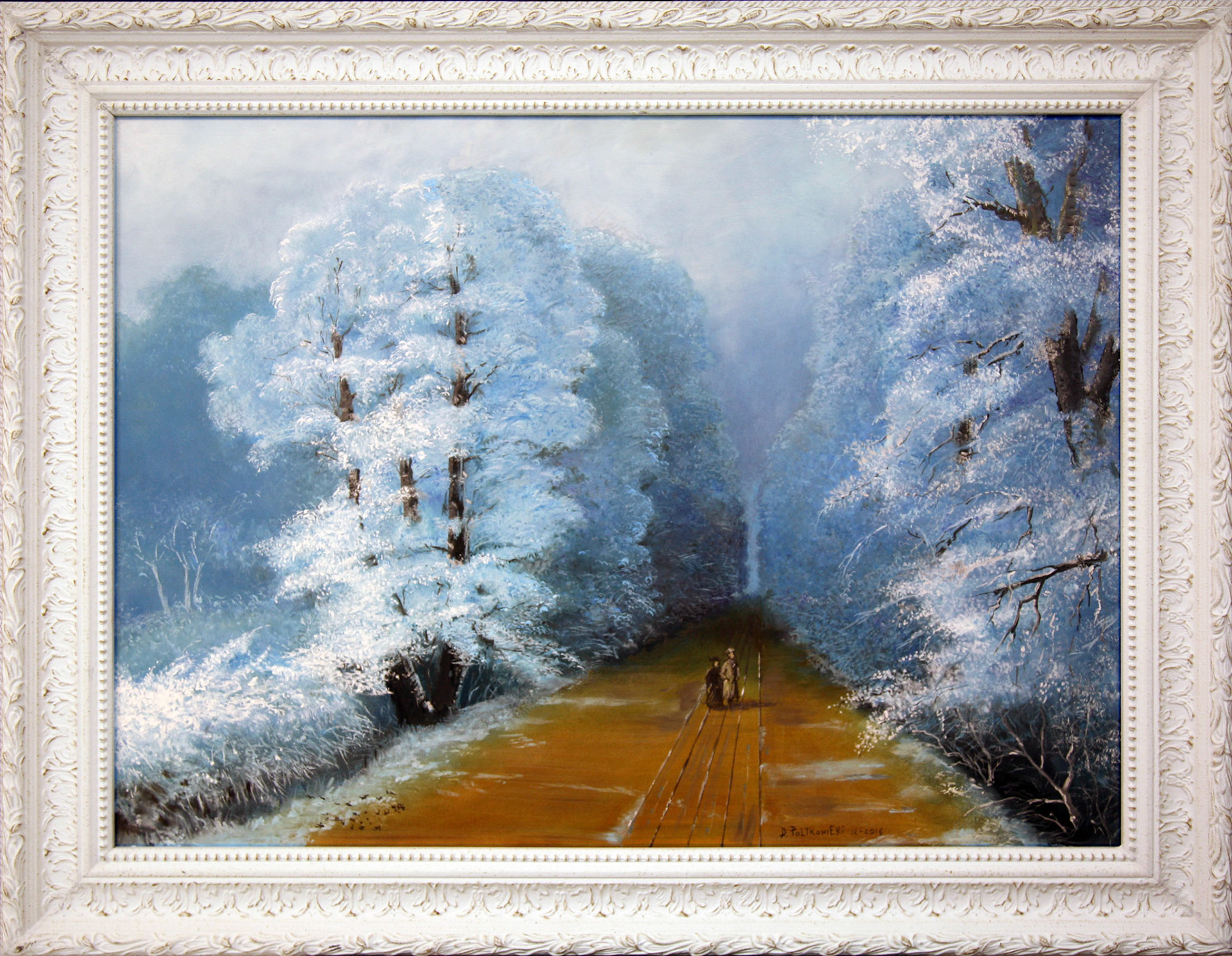 Inverno Olio su Tela 50x70 cm (VENDUTO)