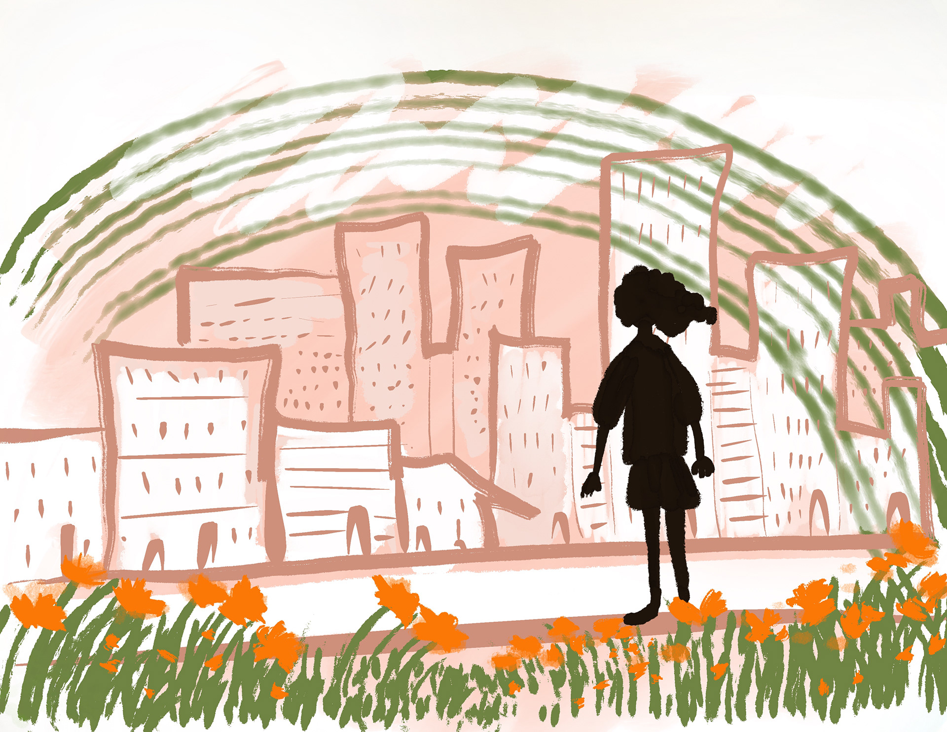 Rainbows and Poppies