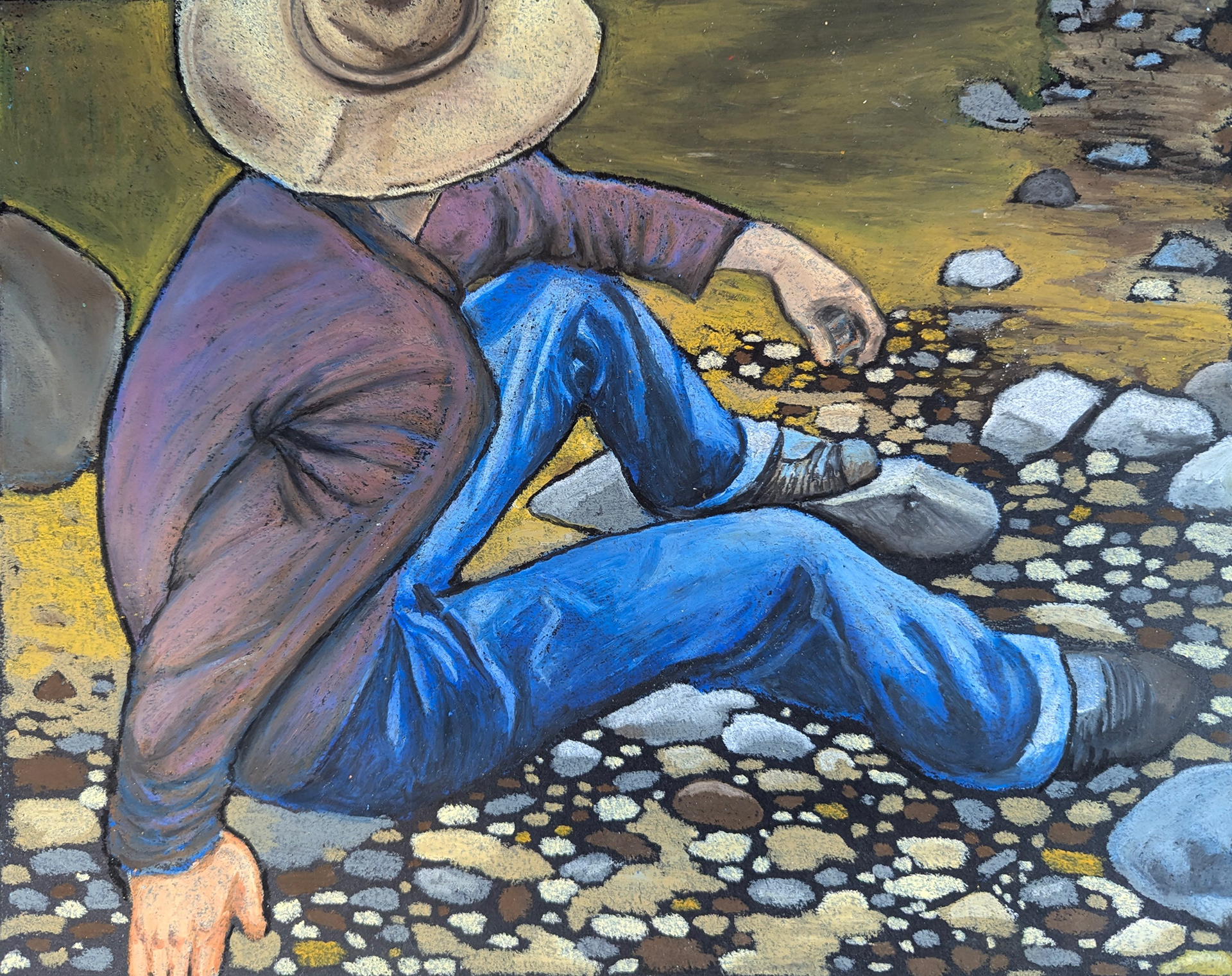 John by the water. 2017