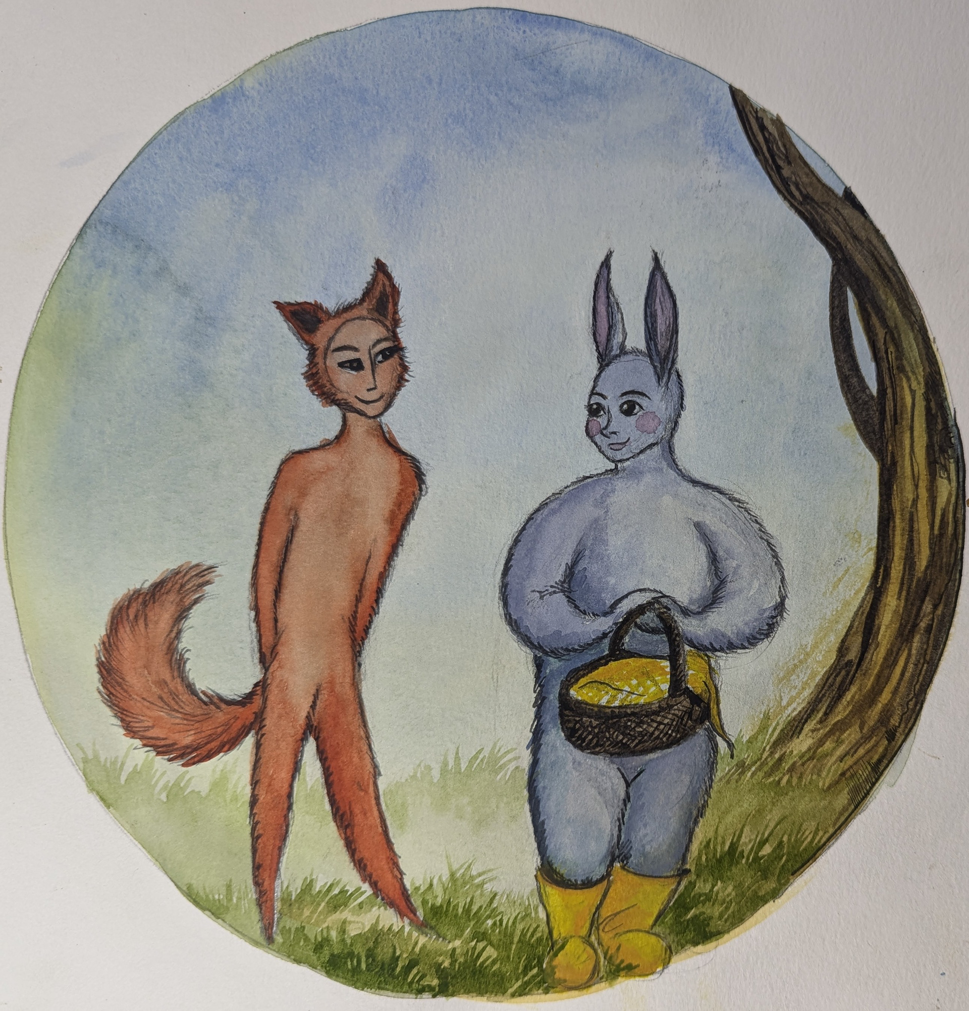 Fox and Hare. 2024