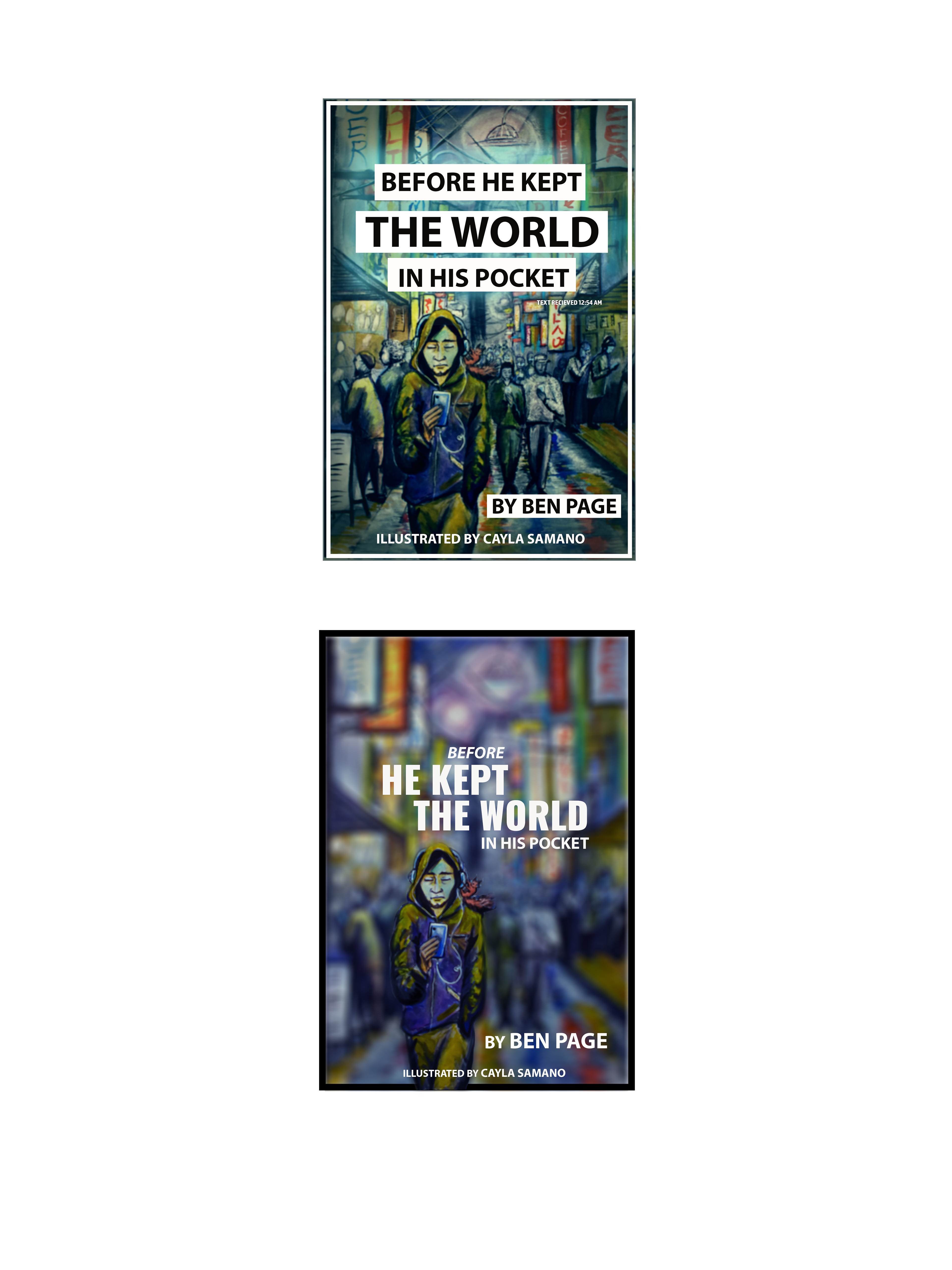 Book Cover, Ben Page