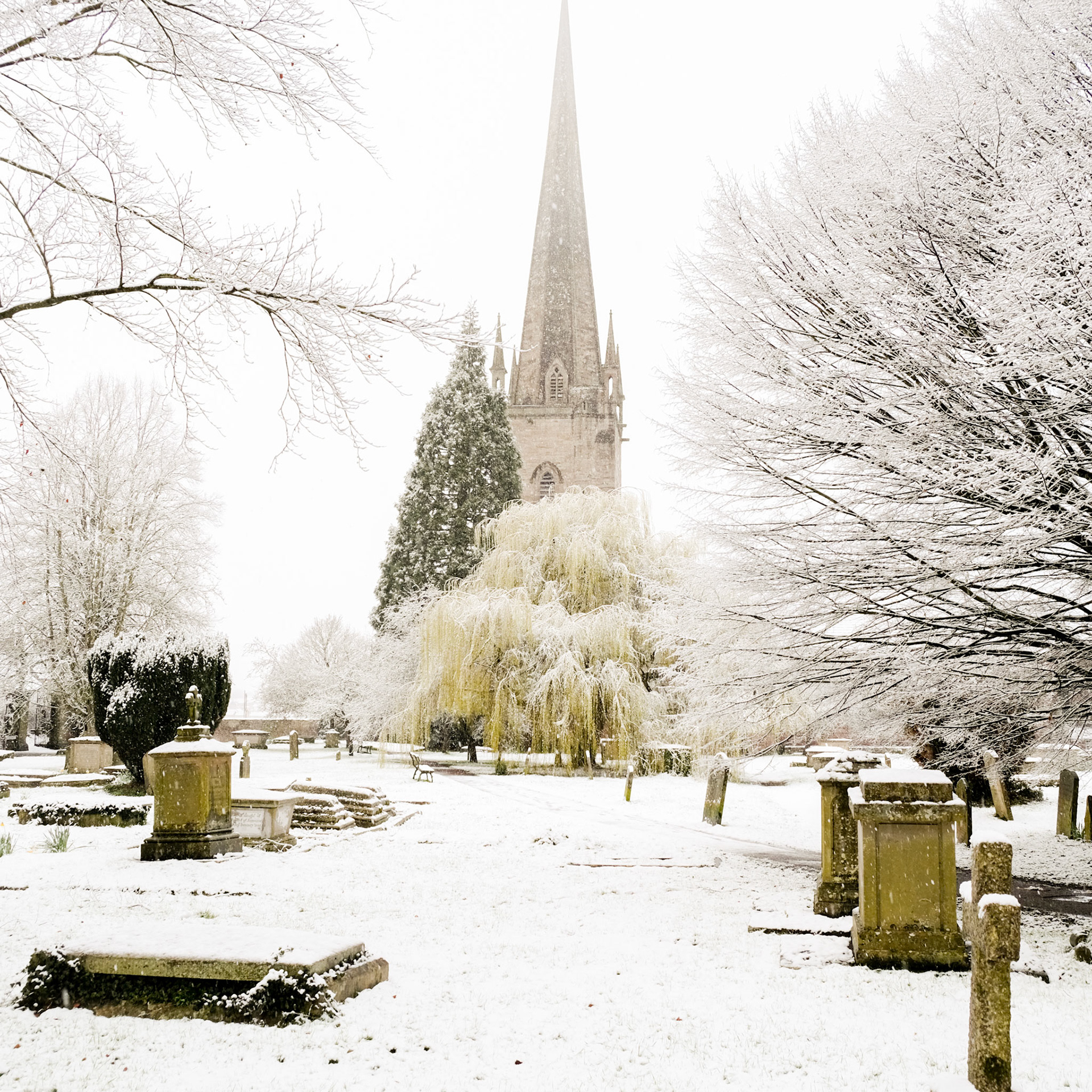 st marys in the snow
