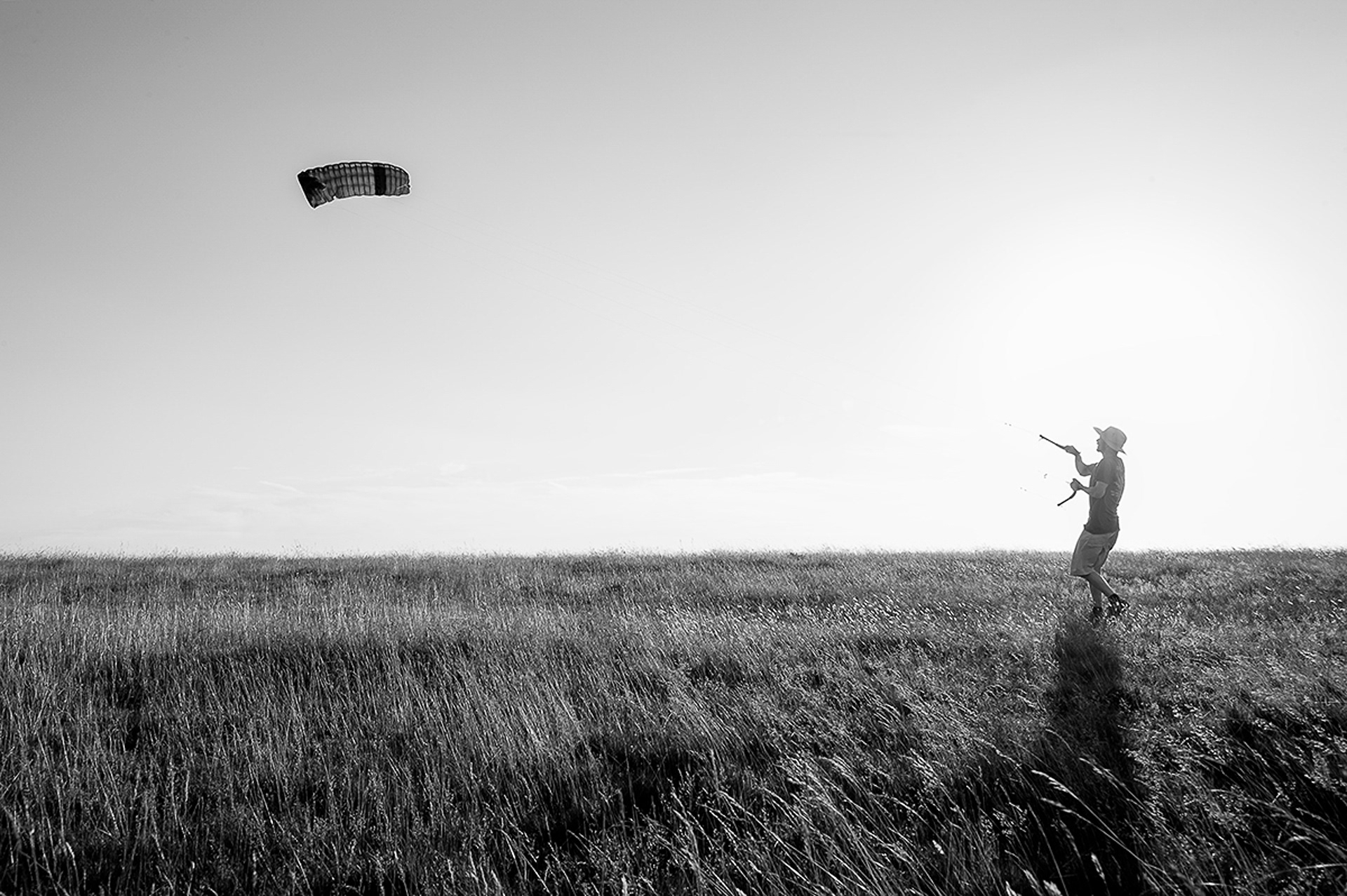 Kite flying at May Hill