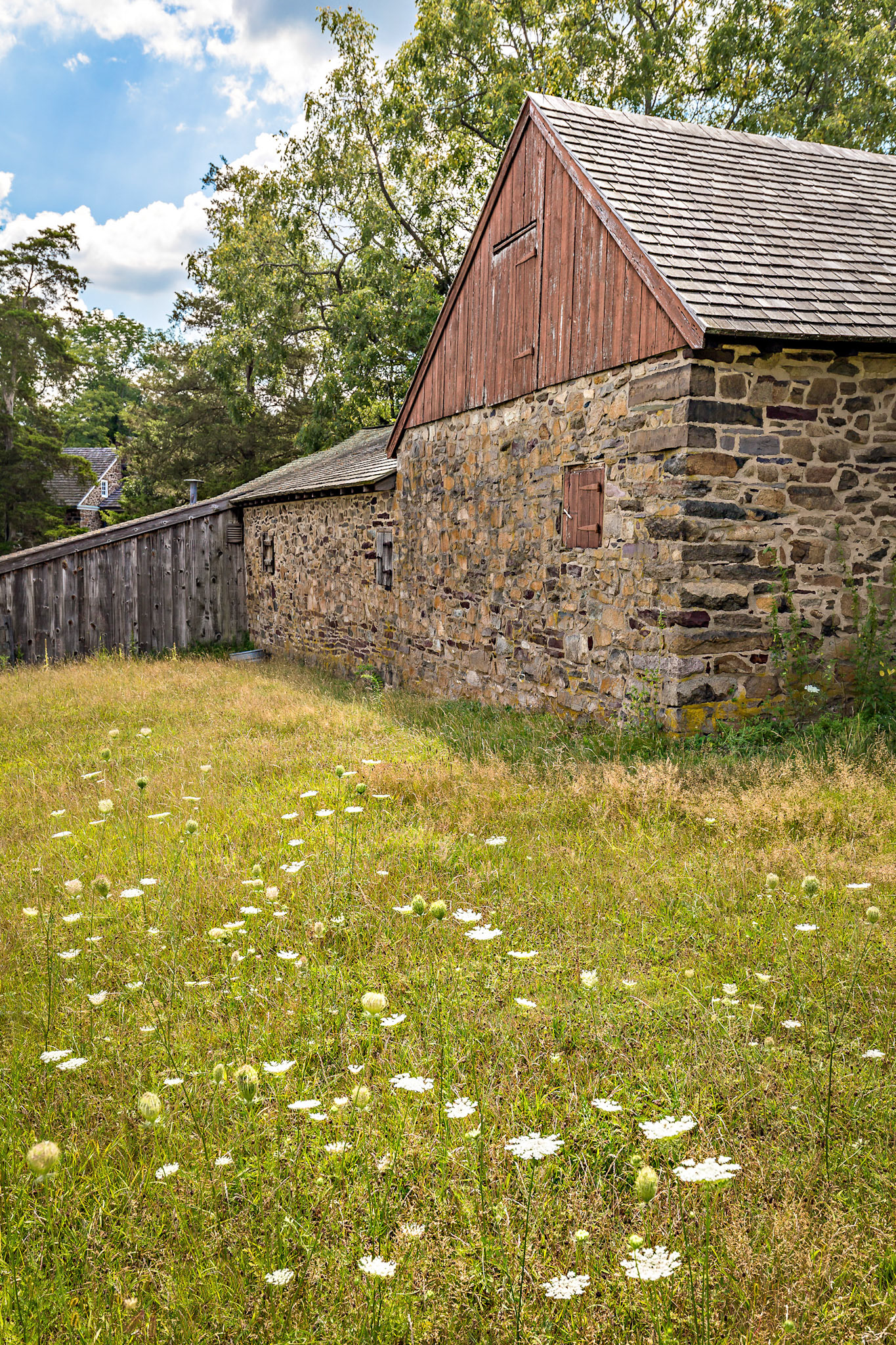 The Old Stone Barn - Thompson-Neely House, Bucks Country, Pennsylvania.