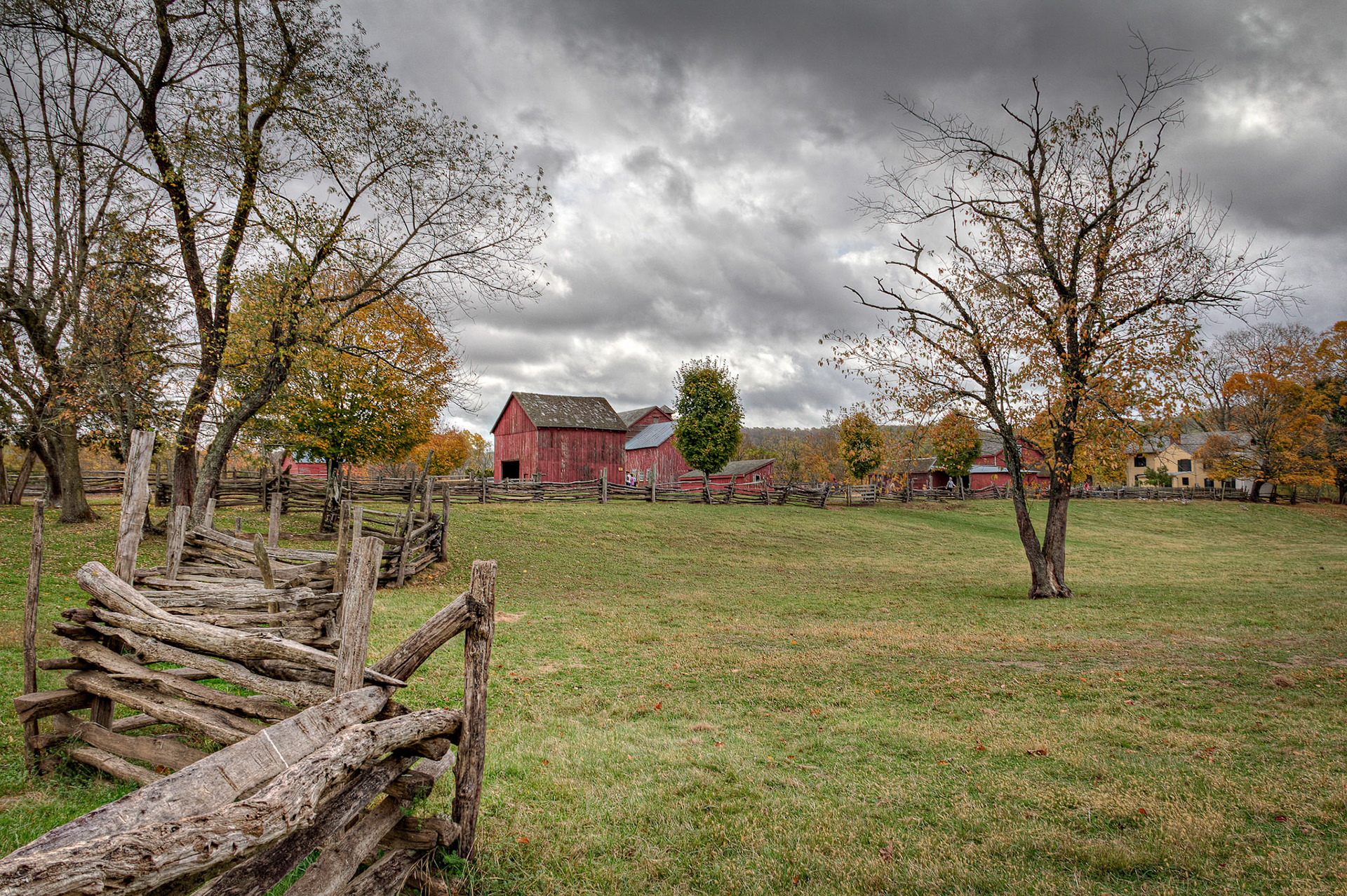 Storm Approaching - Howell Living History Farm near Lambertville, New Jersey