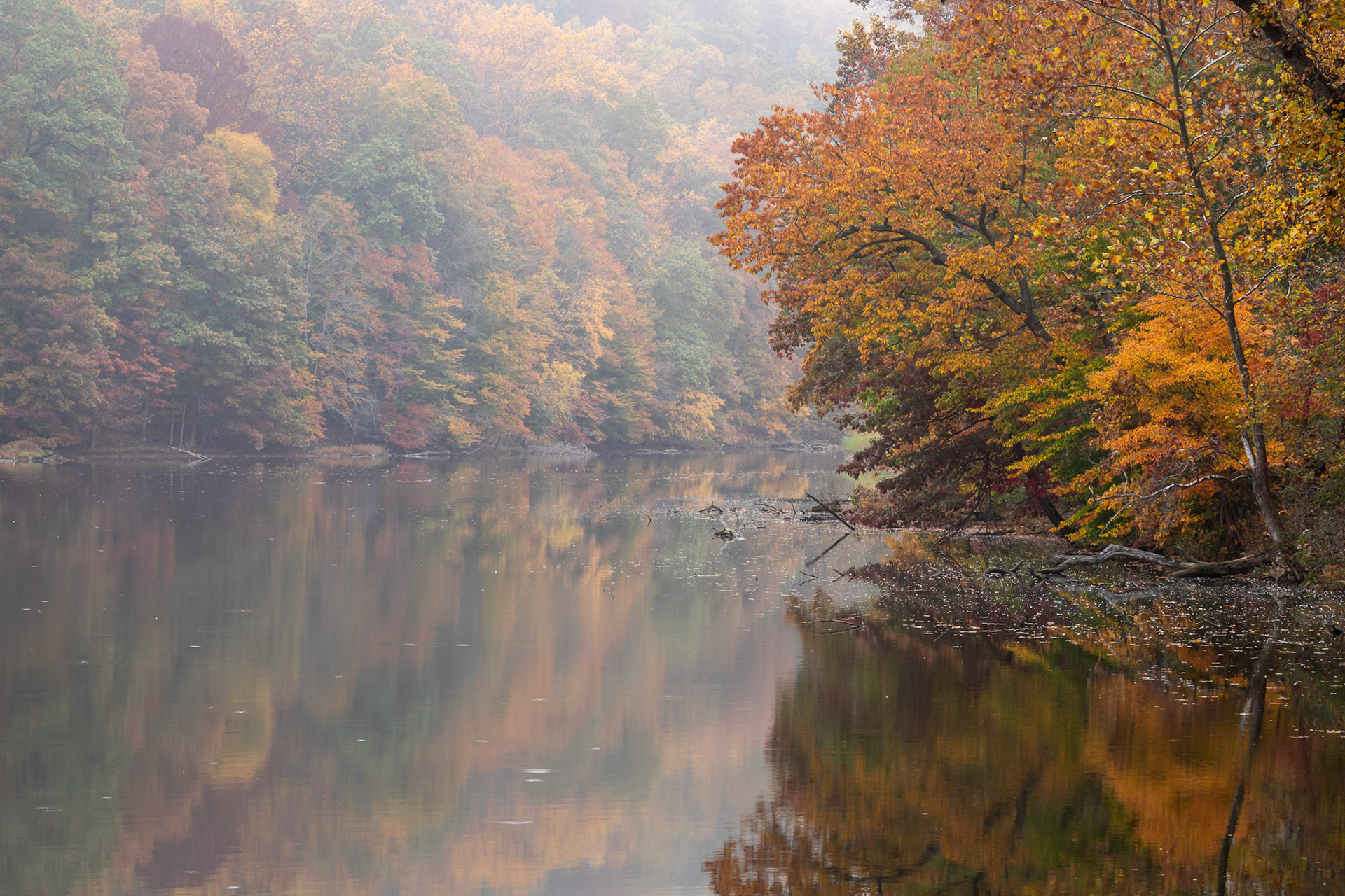 Lake Solitude Reflections - New Jersey