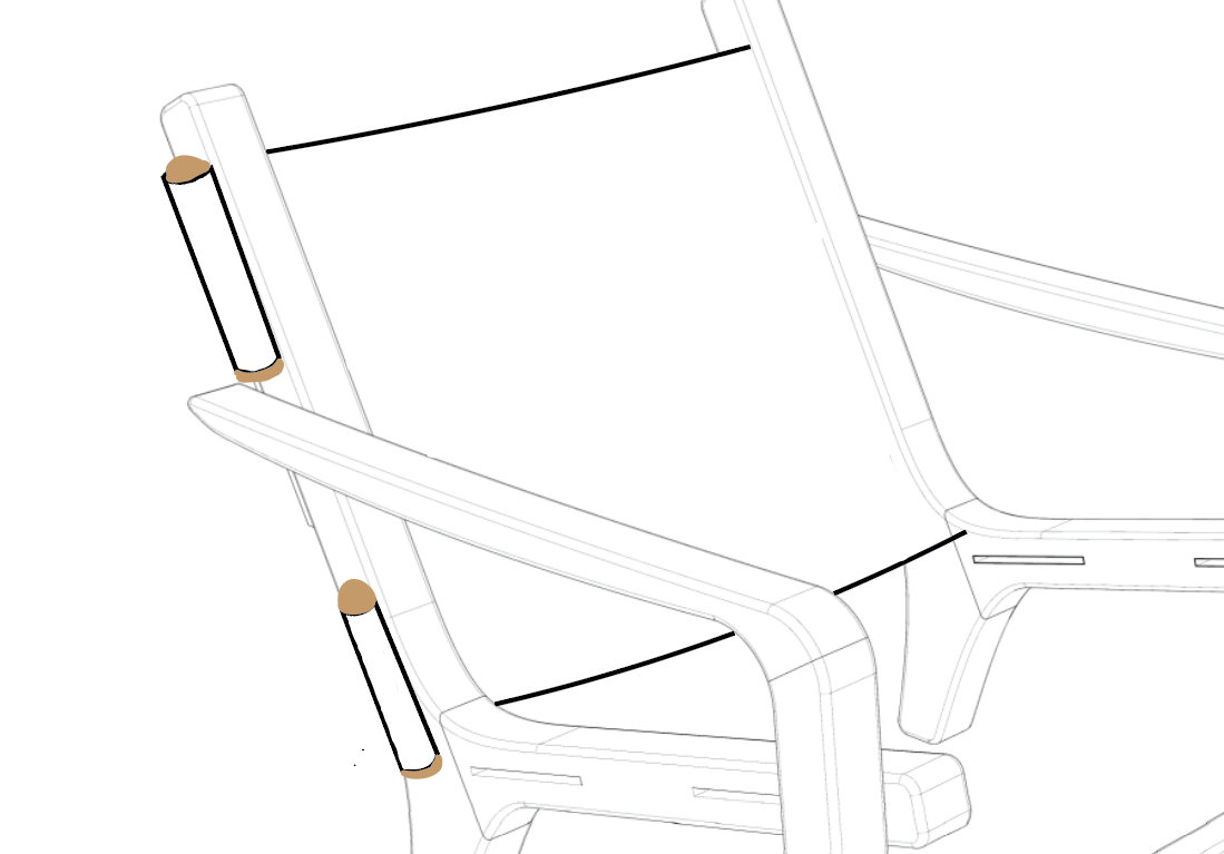 Introduction of dowels as hardware