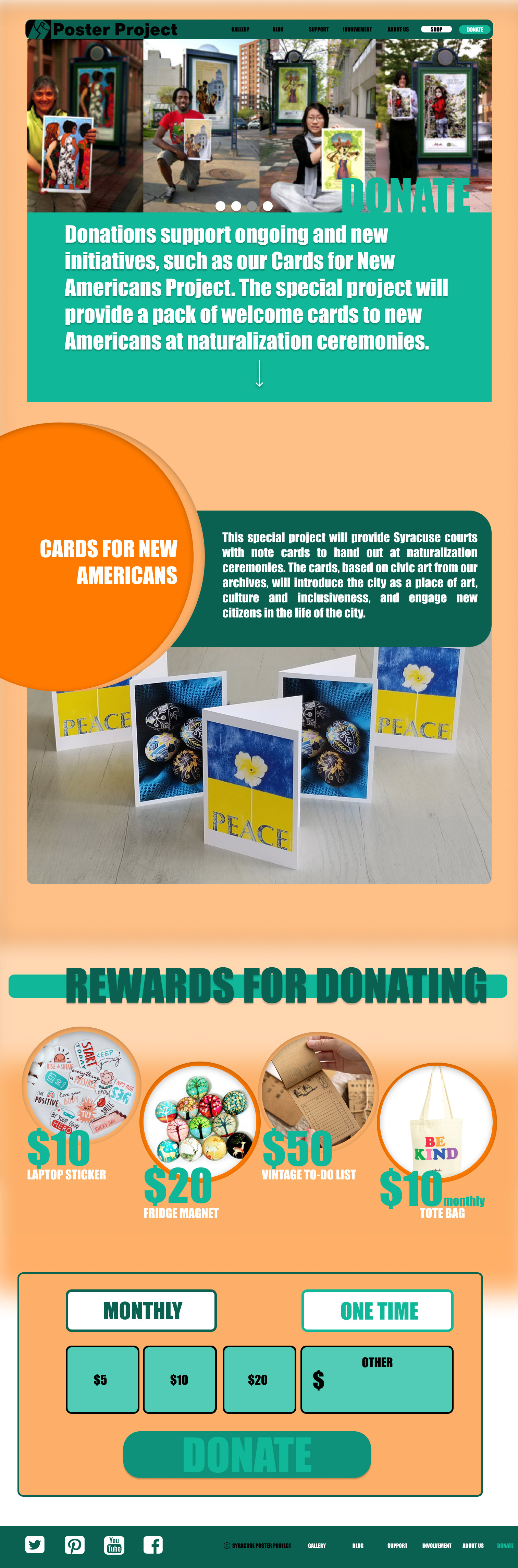 DONATIONS PAGE