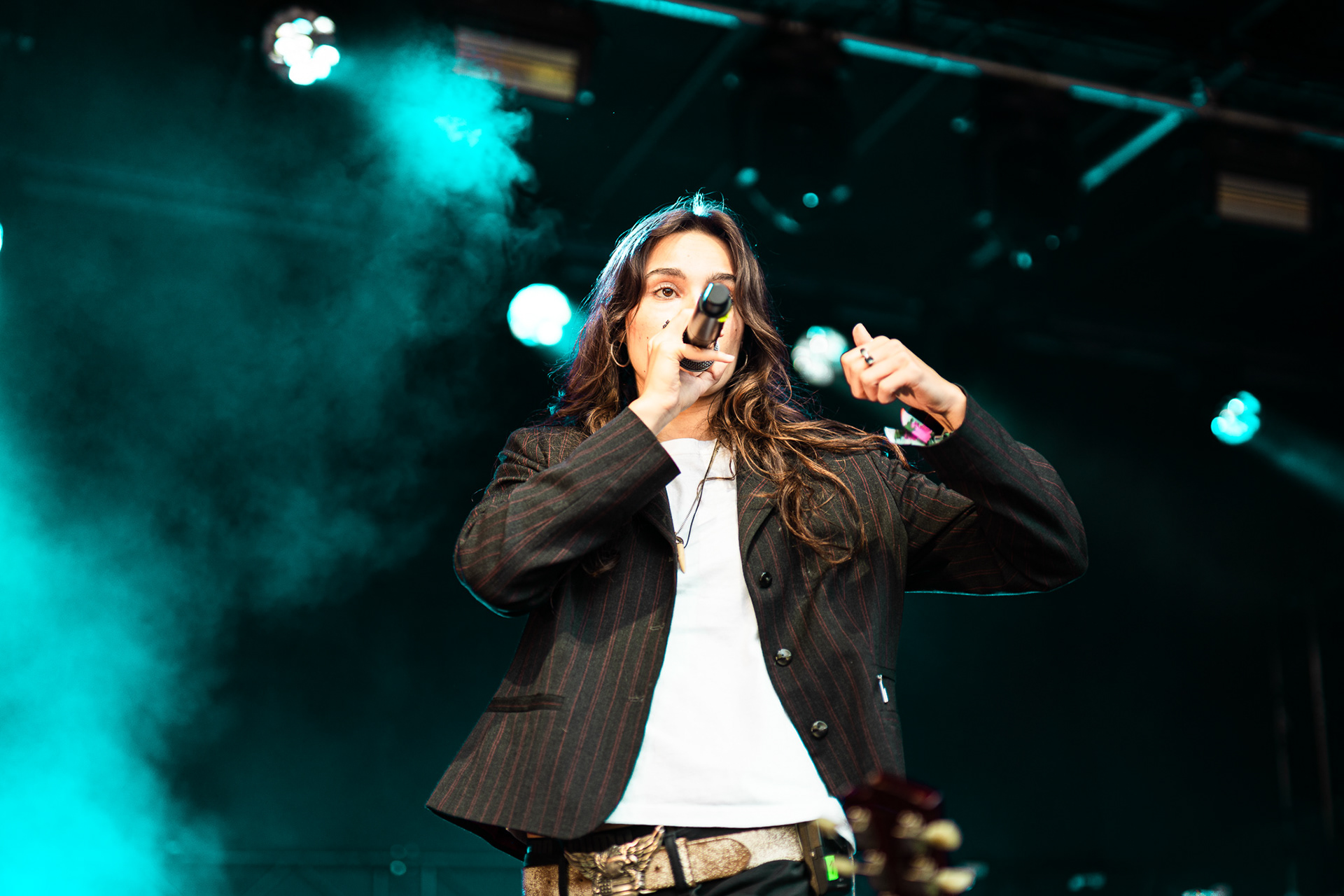 carli auf dem horn to be wild festival 2026