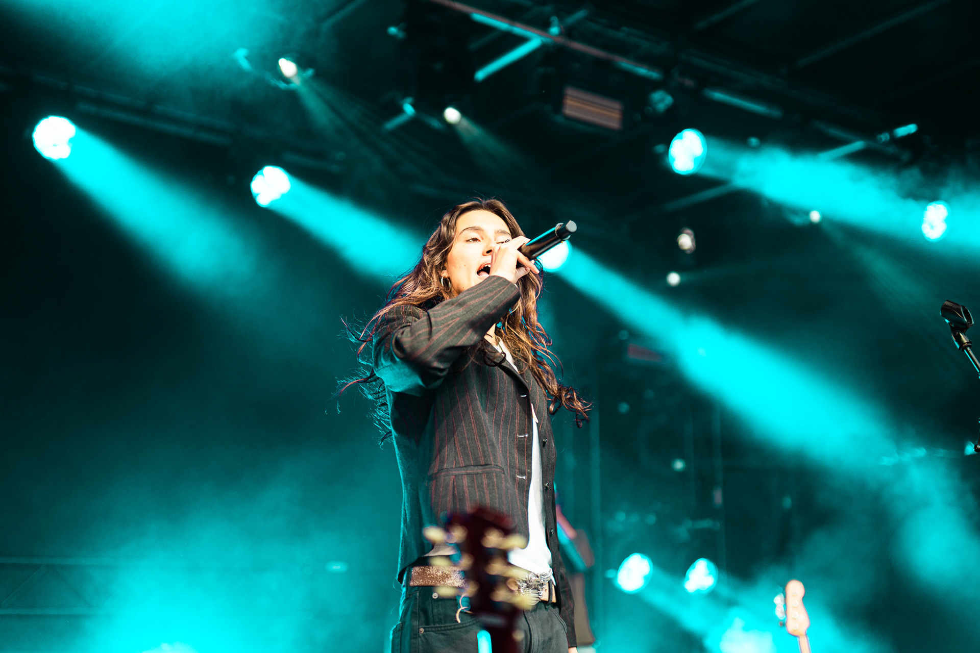carli auf dem horn to be wild festival 2026