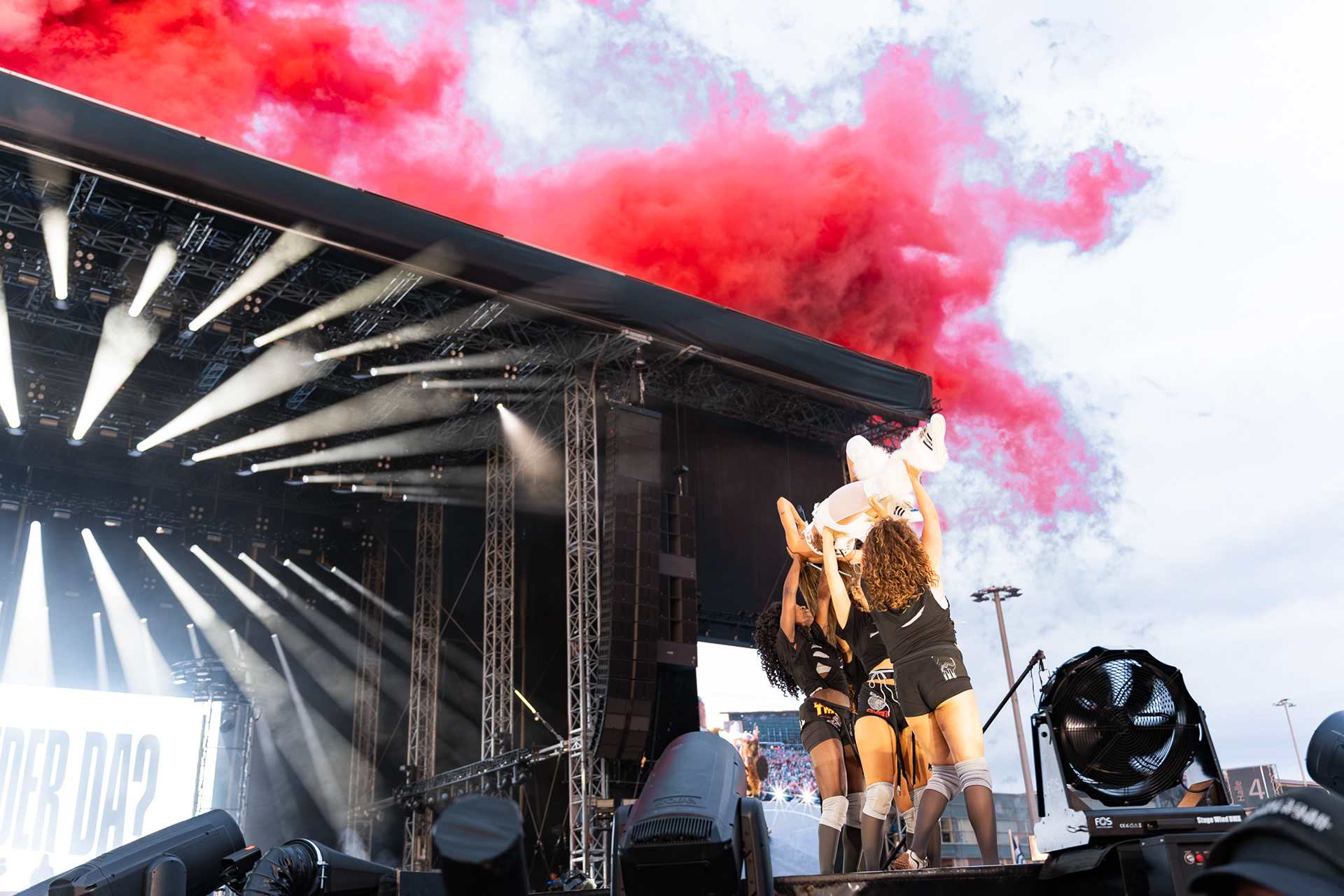 nina chuba auf der buergerweide in bremen