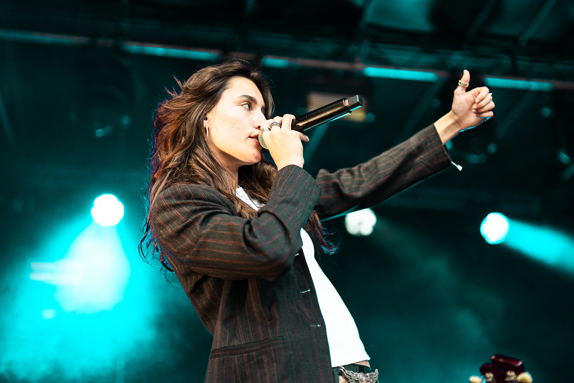 carli auf dem horn to be wild festival 2026