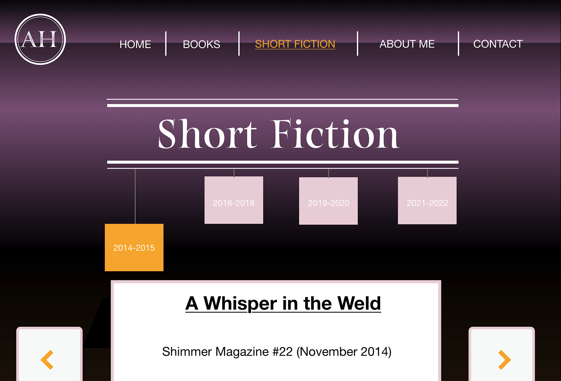 WEB Page Prototype