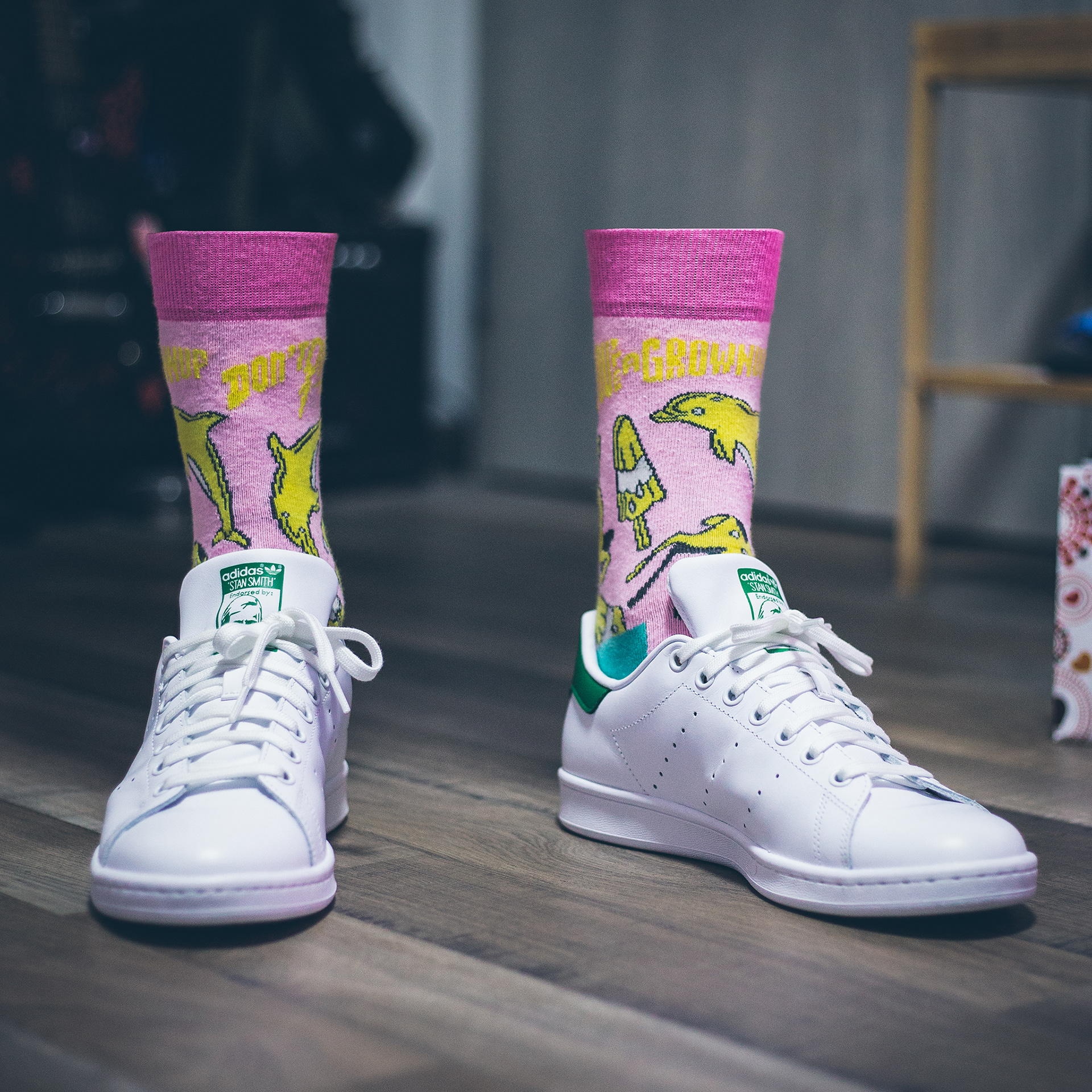 Adidas Stan Smith & HappySocks X PastaOner