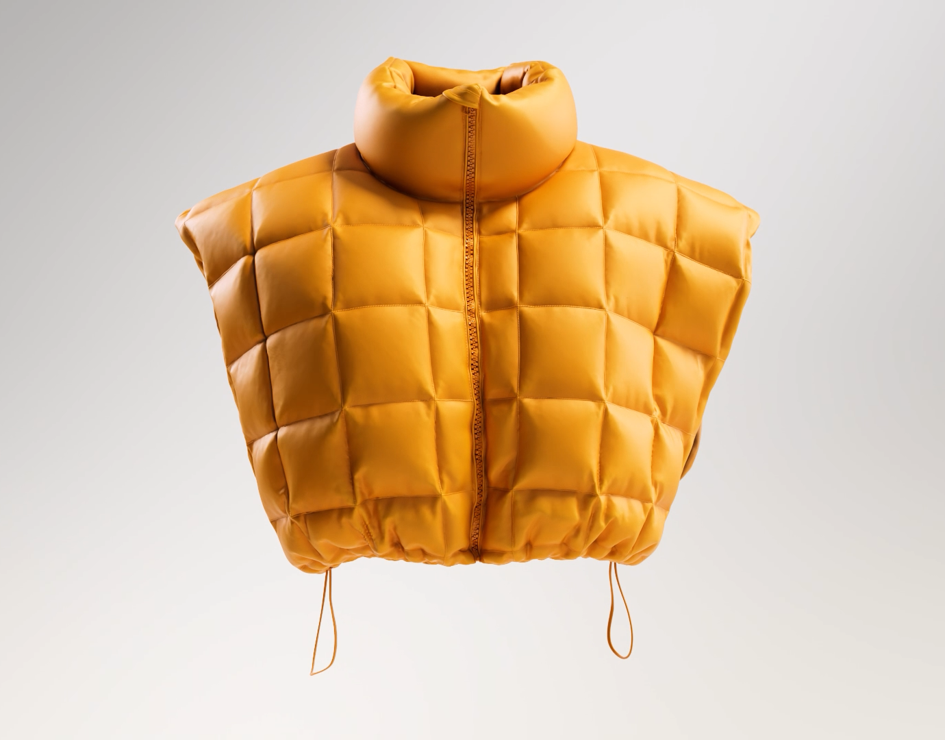 Balenciaga Inflatable Jacket in Yellow