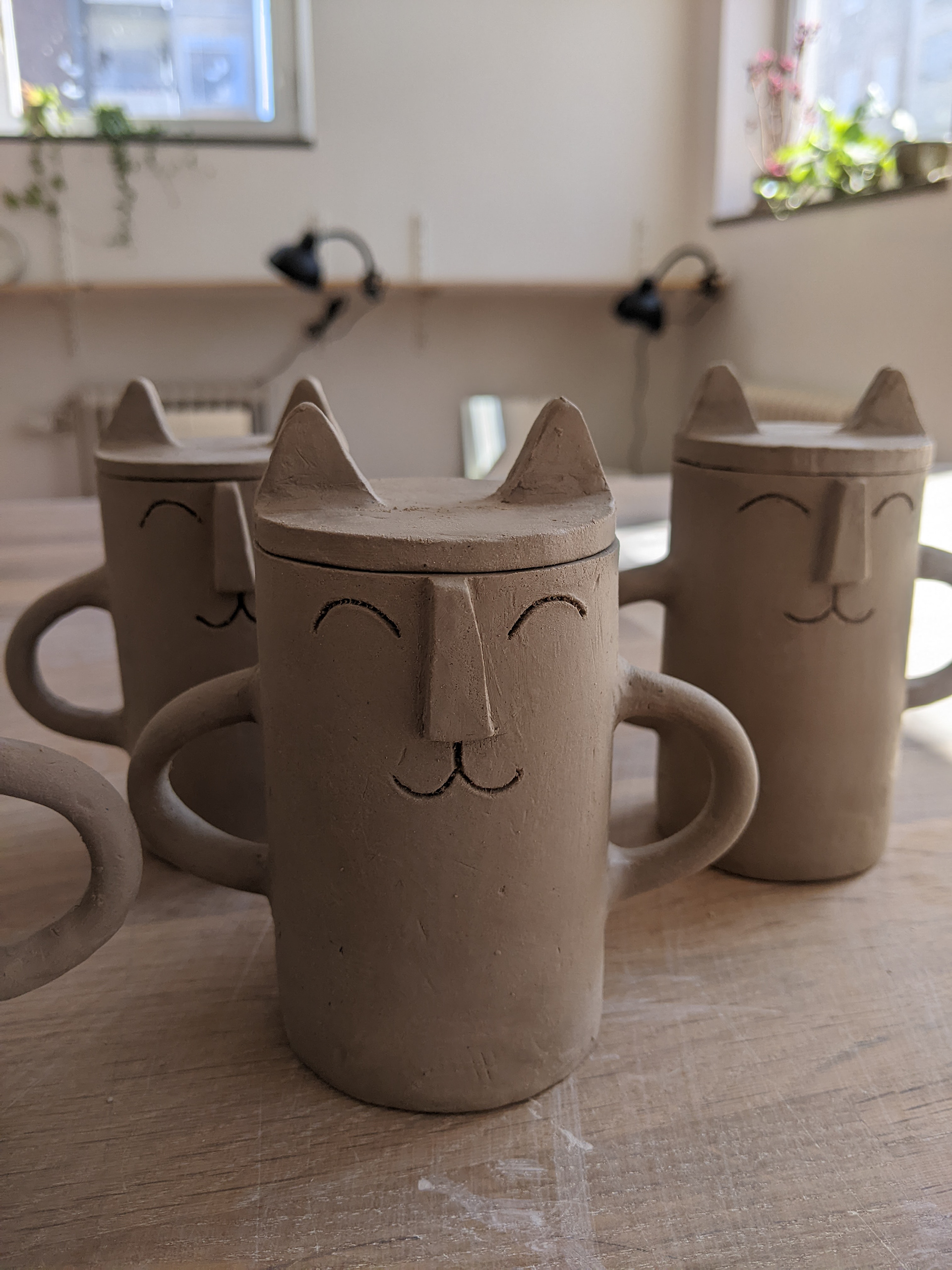 Jars, stoneware 2023