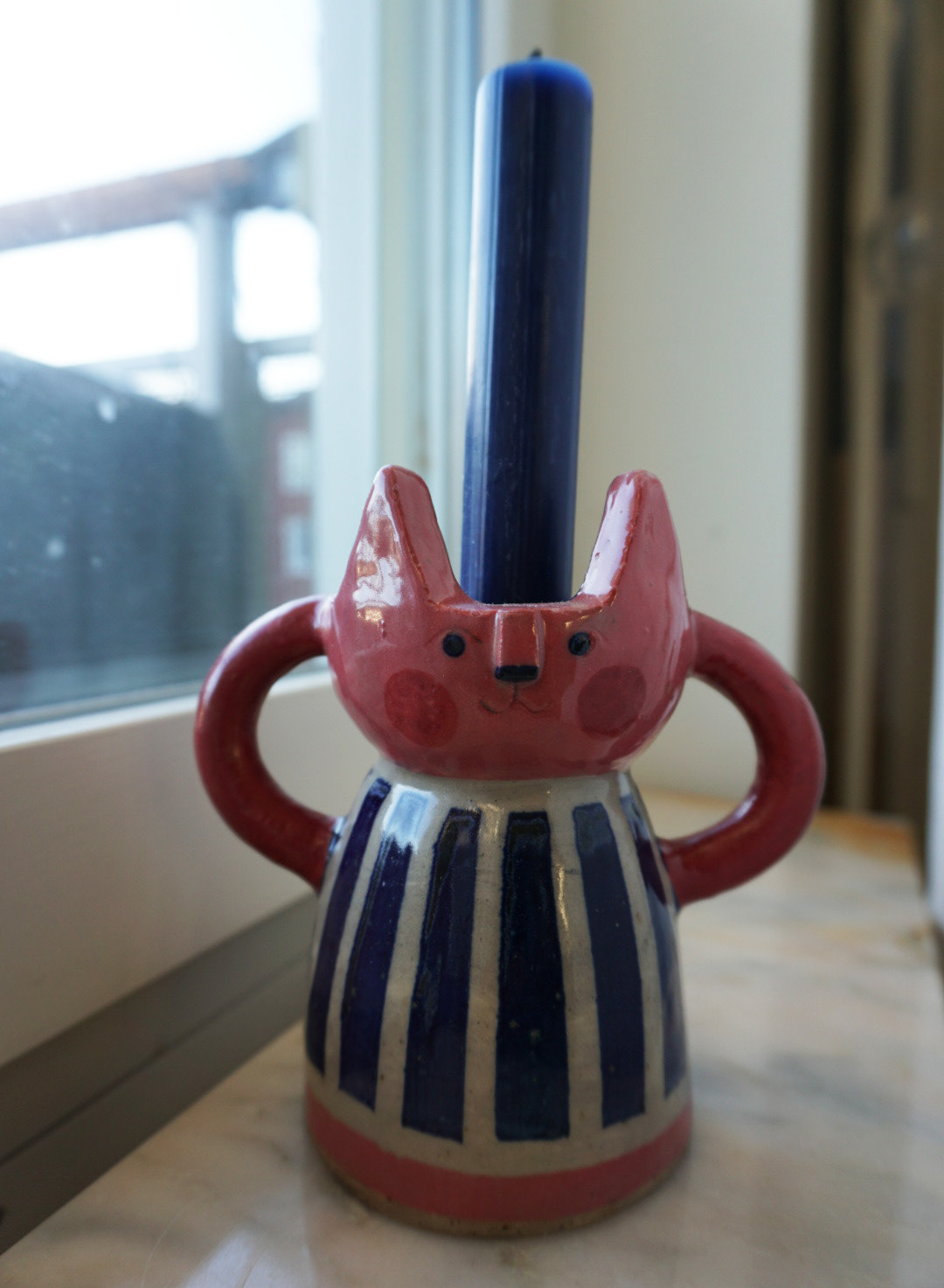 Candleholder cat 2024