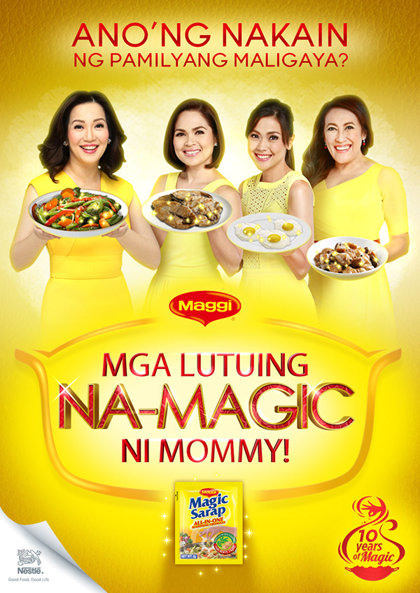 Jason Confesor - Nestlé MAGGI MAGIC SARAP 10 Years Poster