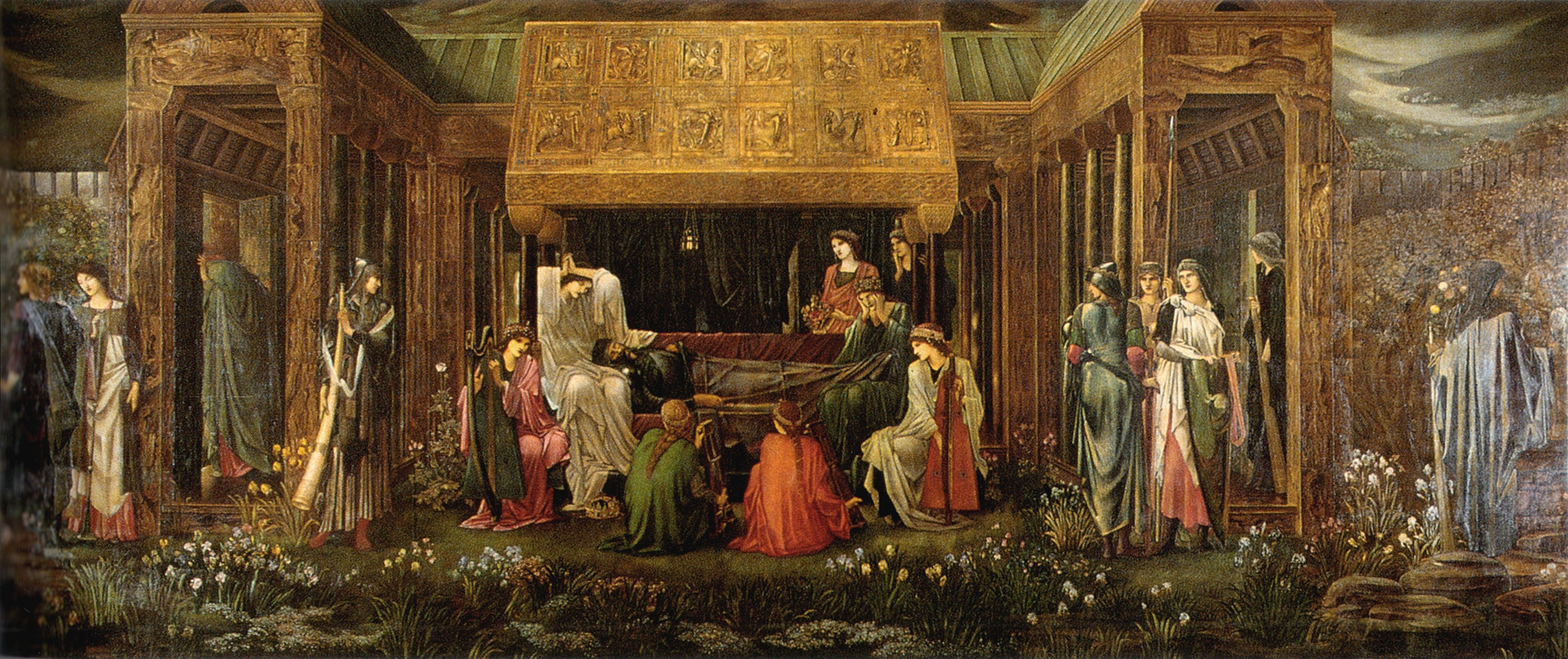 Edward Burne-Jones - Last Sleep of Arthur in Avalon