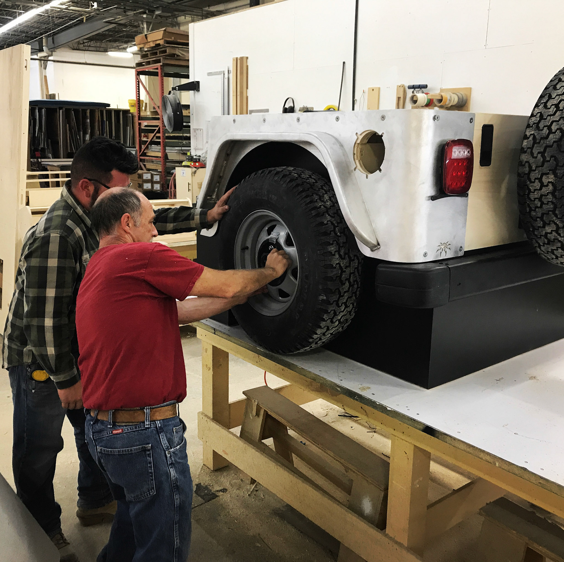 Jeep Rear Quarter Panels